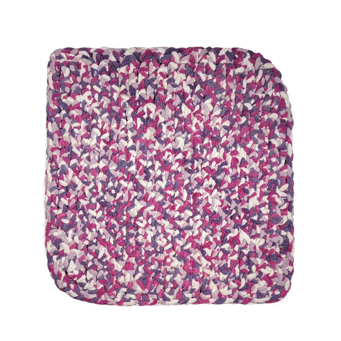 Bernat Crochet Big Mossy Corner Throw (Digital Download)