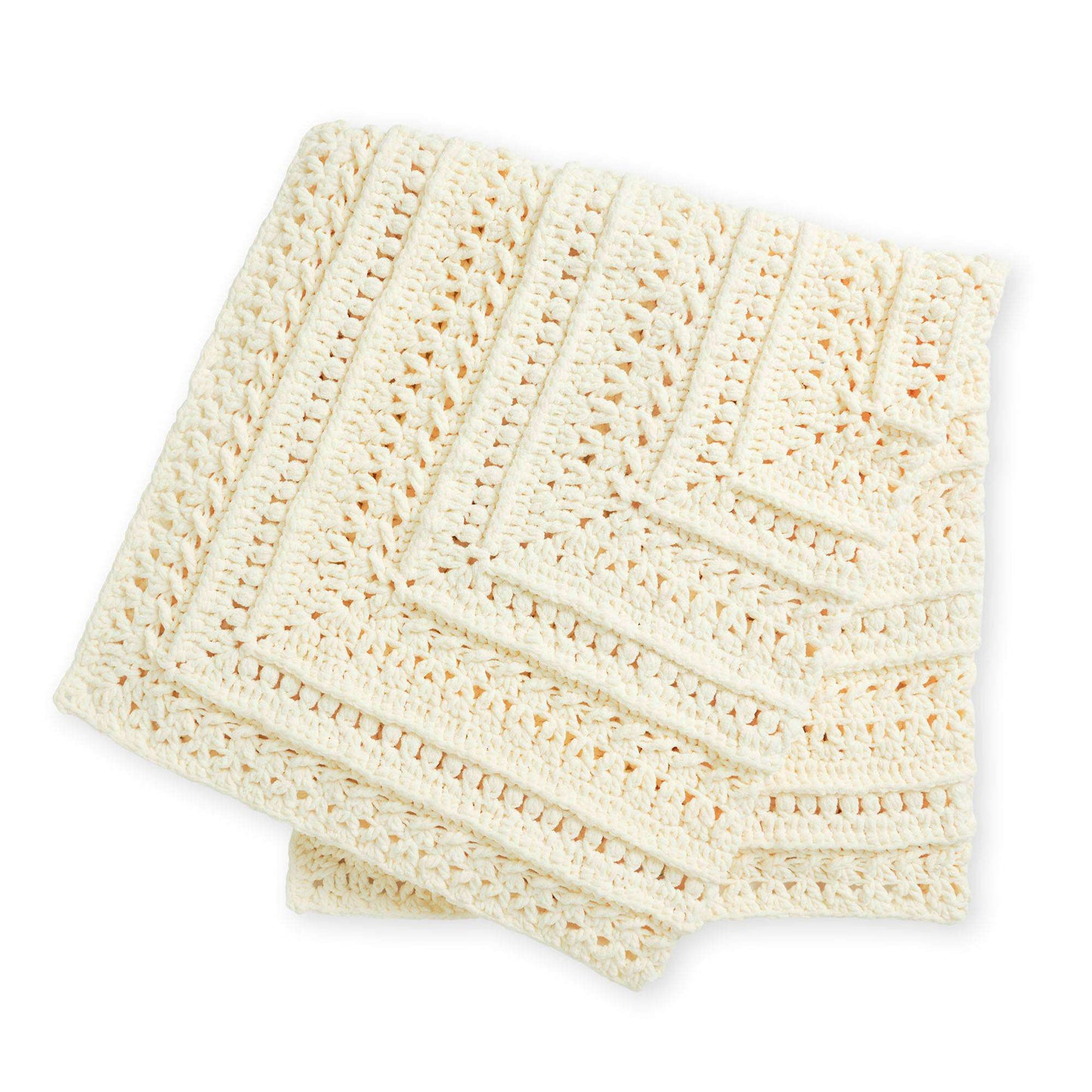 Bernat Study of Snow Crochet Blanket (Digital Download)