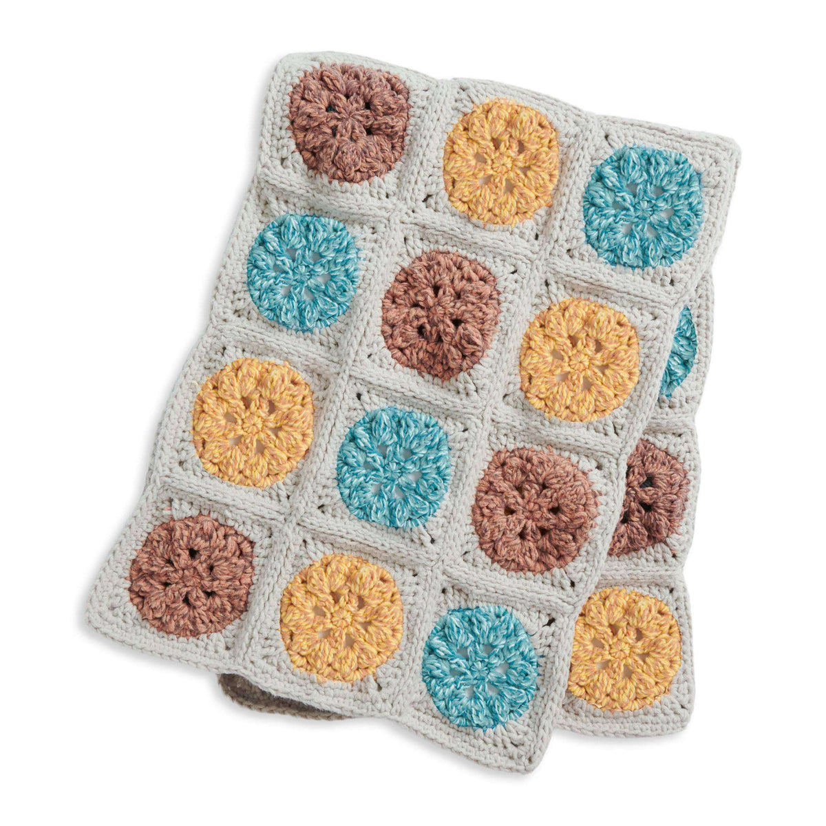 Bernat Circle of Friends Crochet Blanket (Digital Download)