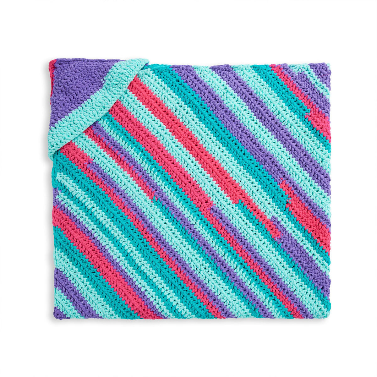 Bernat Wrap and Relax Hooded Crochet Throw (Digital Download)