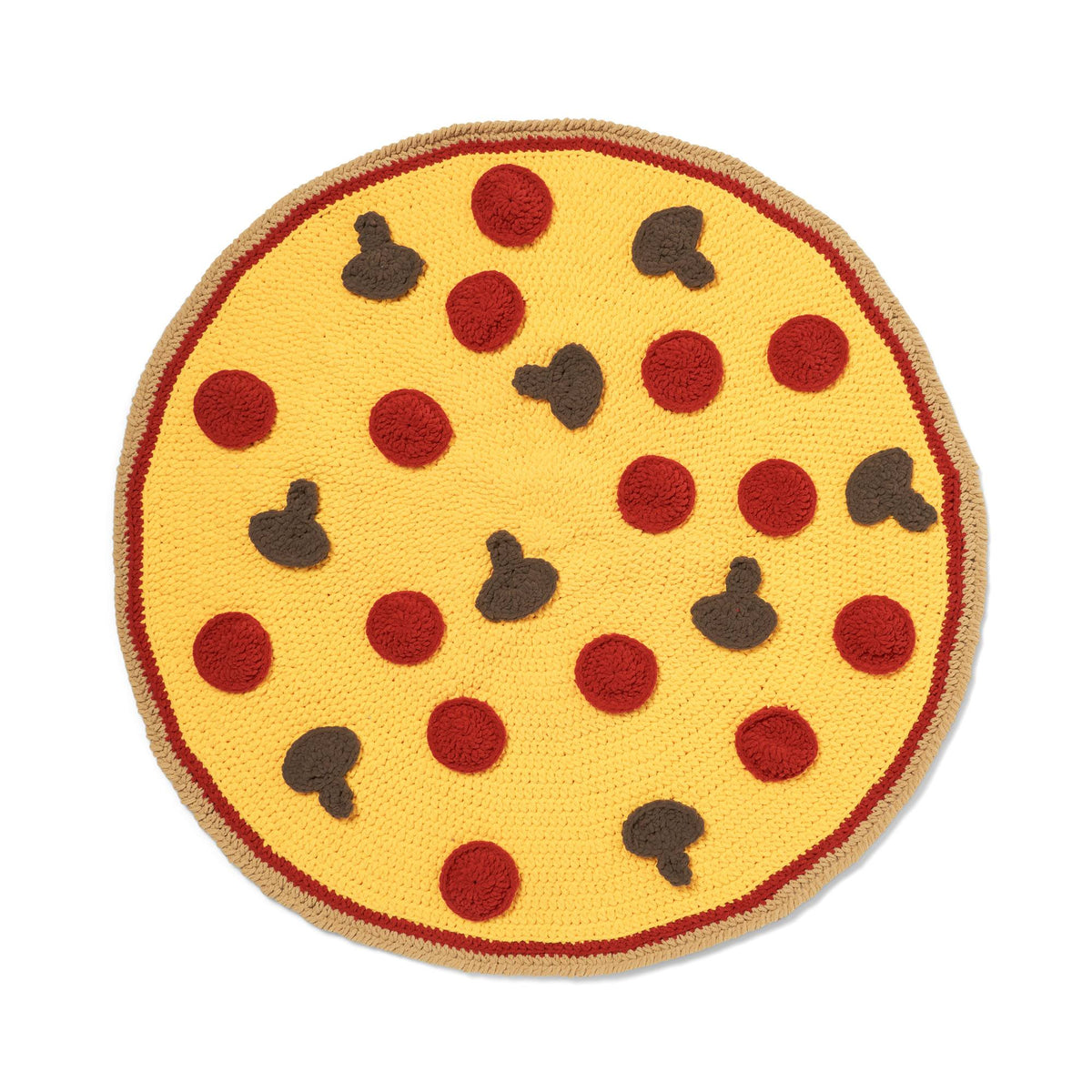 Bernat Crochet Pizza Blanket (Digital Download)
