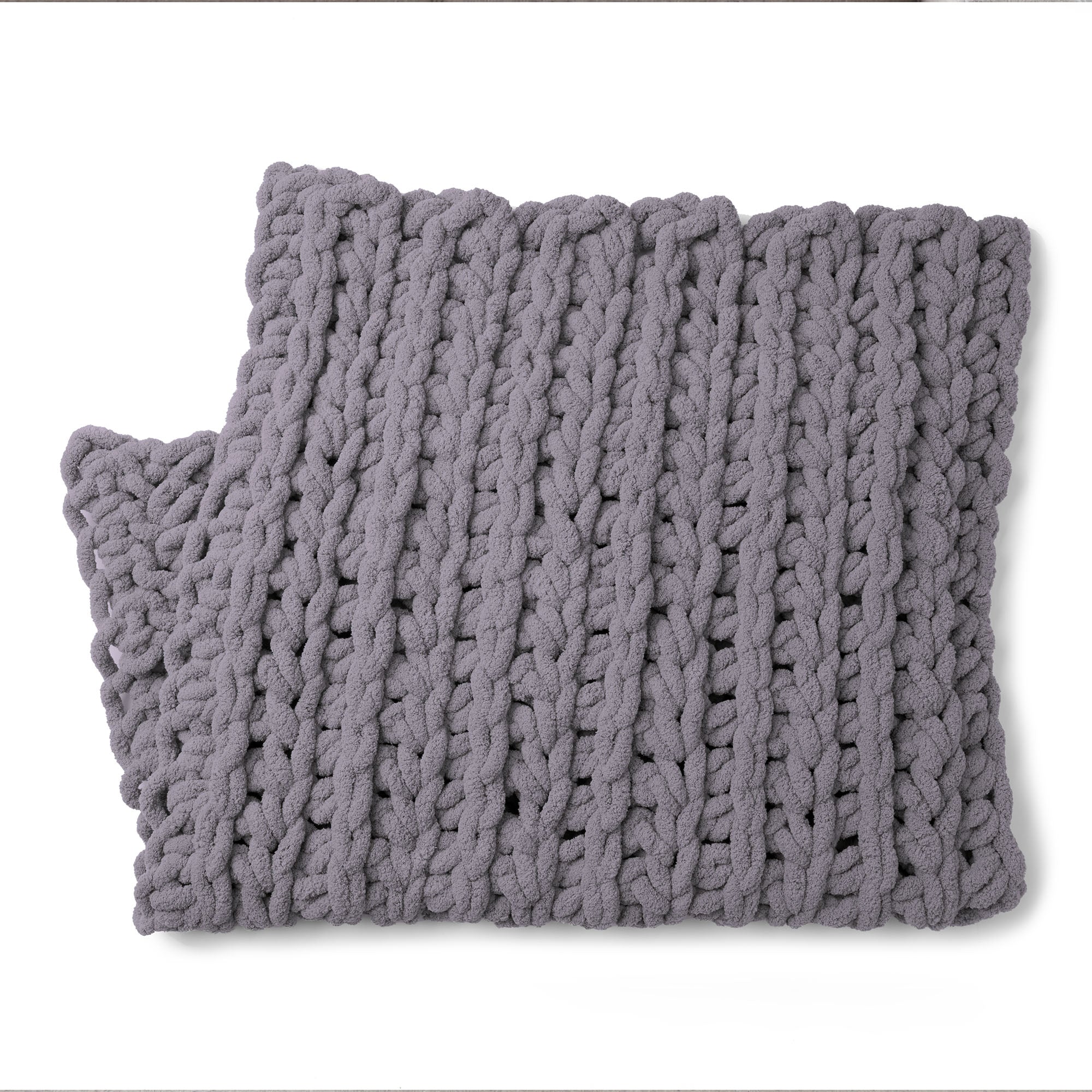 Bernat Ridge & Repeat Crochet Throw (Digital Download)