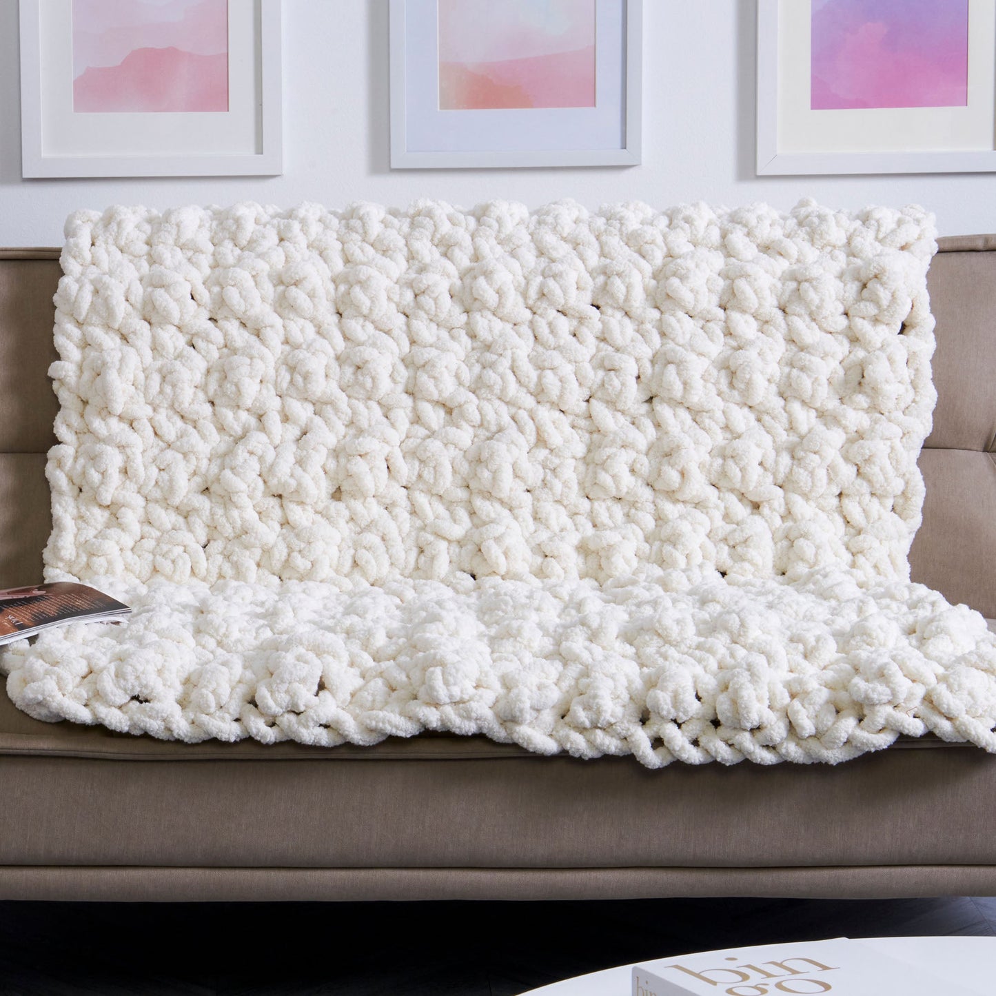 Bernat Serious Snuggles Crochet Blanket (Digital Download)
