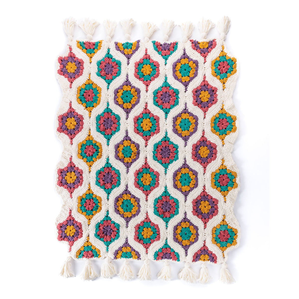 Bernat Holiday Ornaments Crochet Blanket (Digital Download)