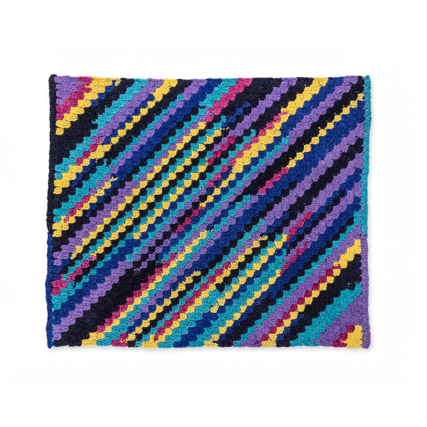 Bernat Cozy Colorburst Crochet C2C Blanket (Digital Download)
