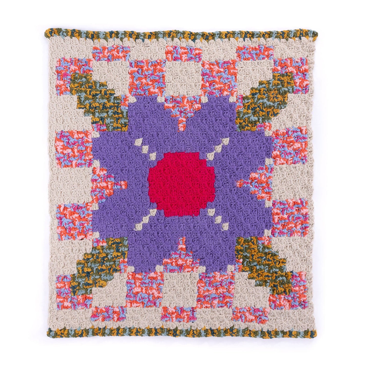 Bernat Meadow Magic Corner to Corner Crochet Blanket (Digital Download)