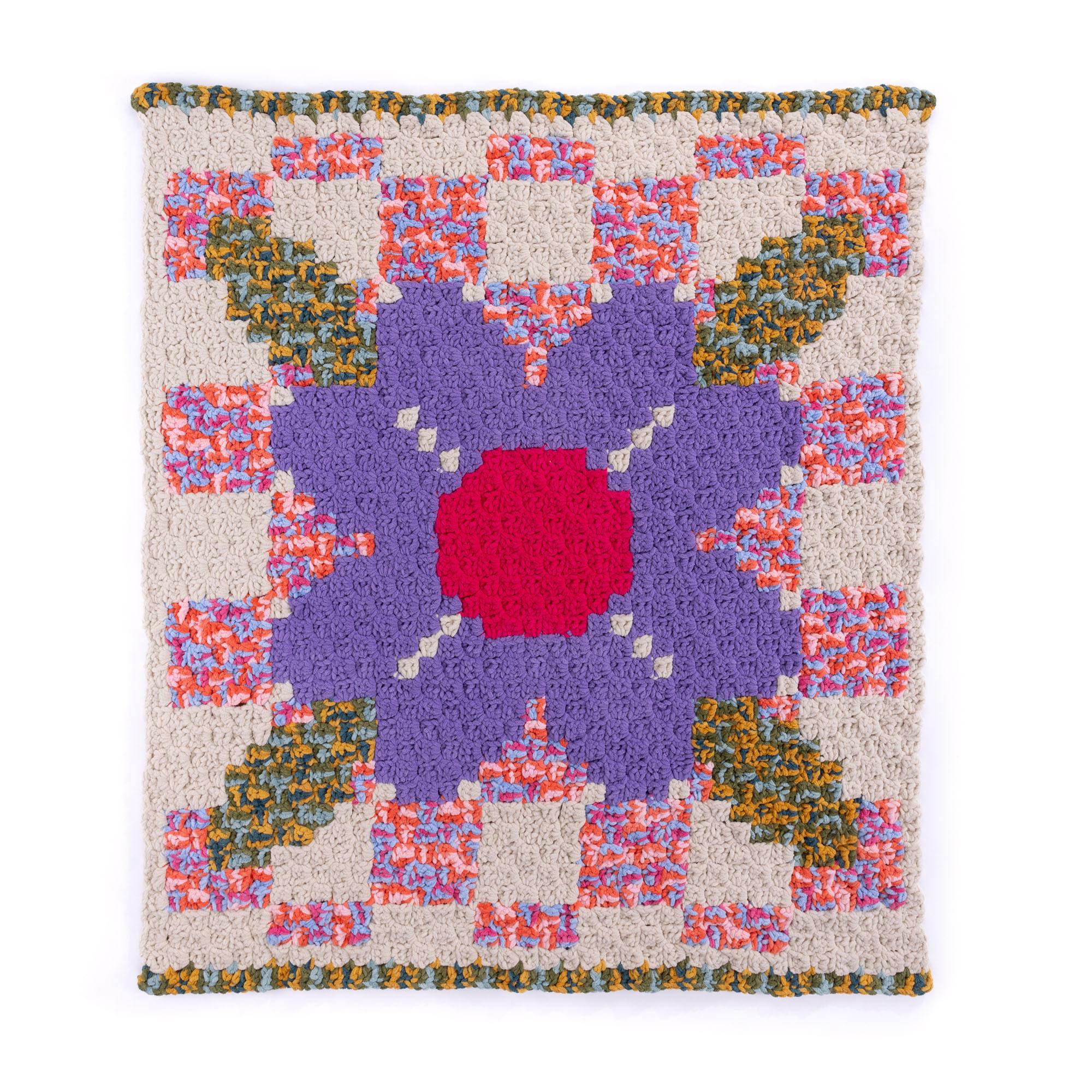 Bernat Meadow Magic Corner to Corner Crochet Blanket (Digital Download)