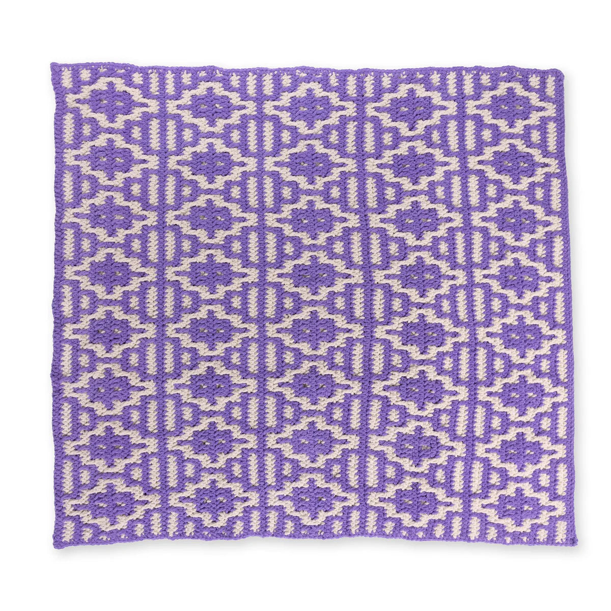 CROCHET PATTERN DOWNLOAD - Free Prism Pathways Mosaic Crochet Blanket Pattern