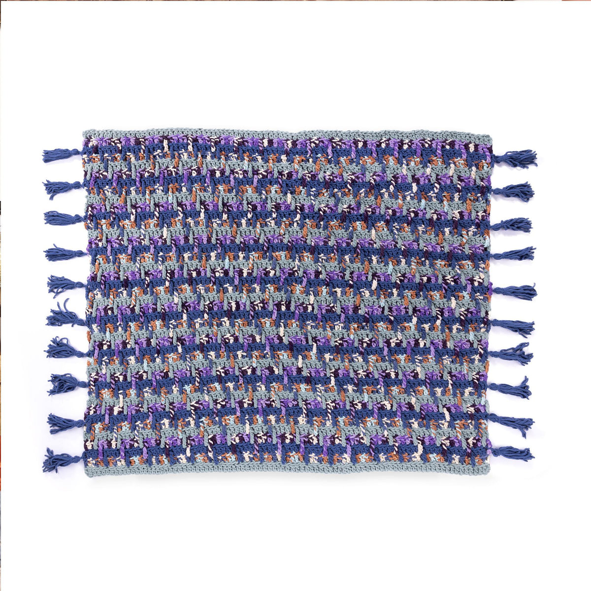 Bernat Stacking Steps Crochet Blanket (Digital Download)