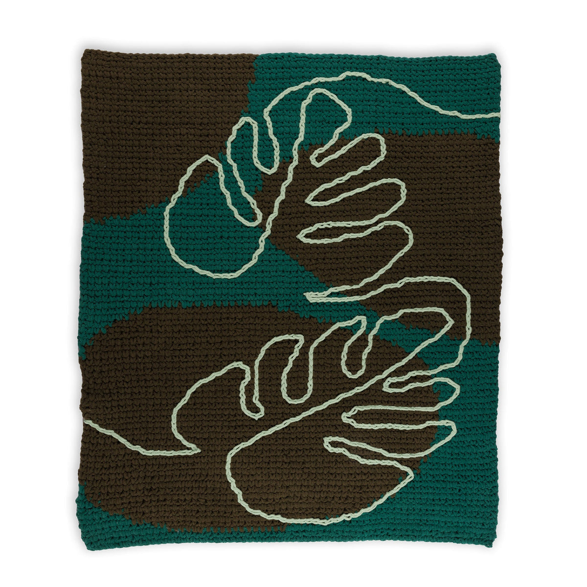 Bernat Crochet Modern Monstera Blanket (Digital Download)
