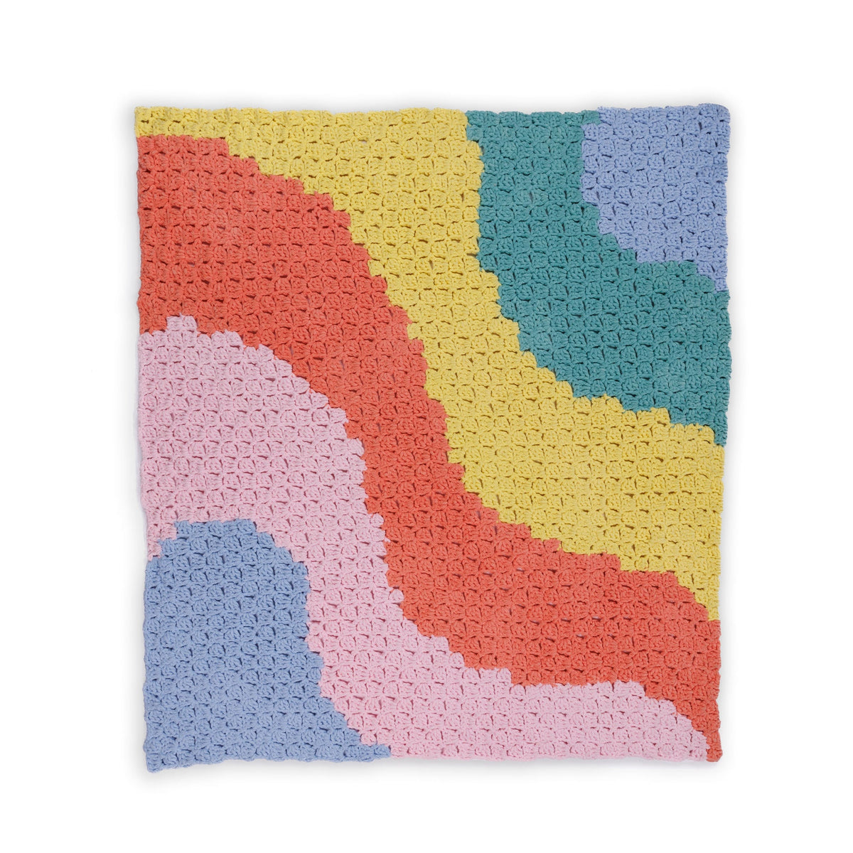 Bernat Do The Wave C2C Crochet Blanket (Digital Download)