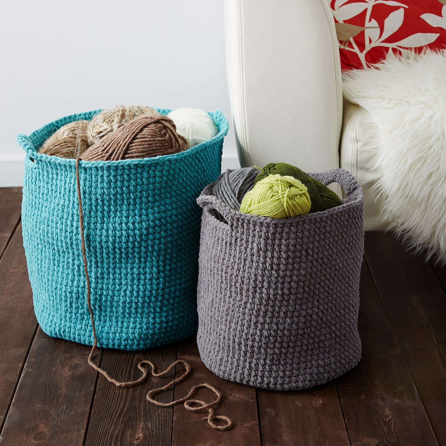 Bernat Crochet Stash Basket (Digital Download)