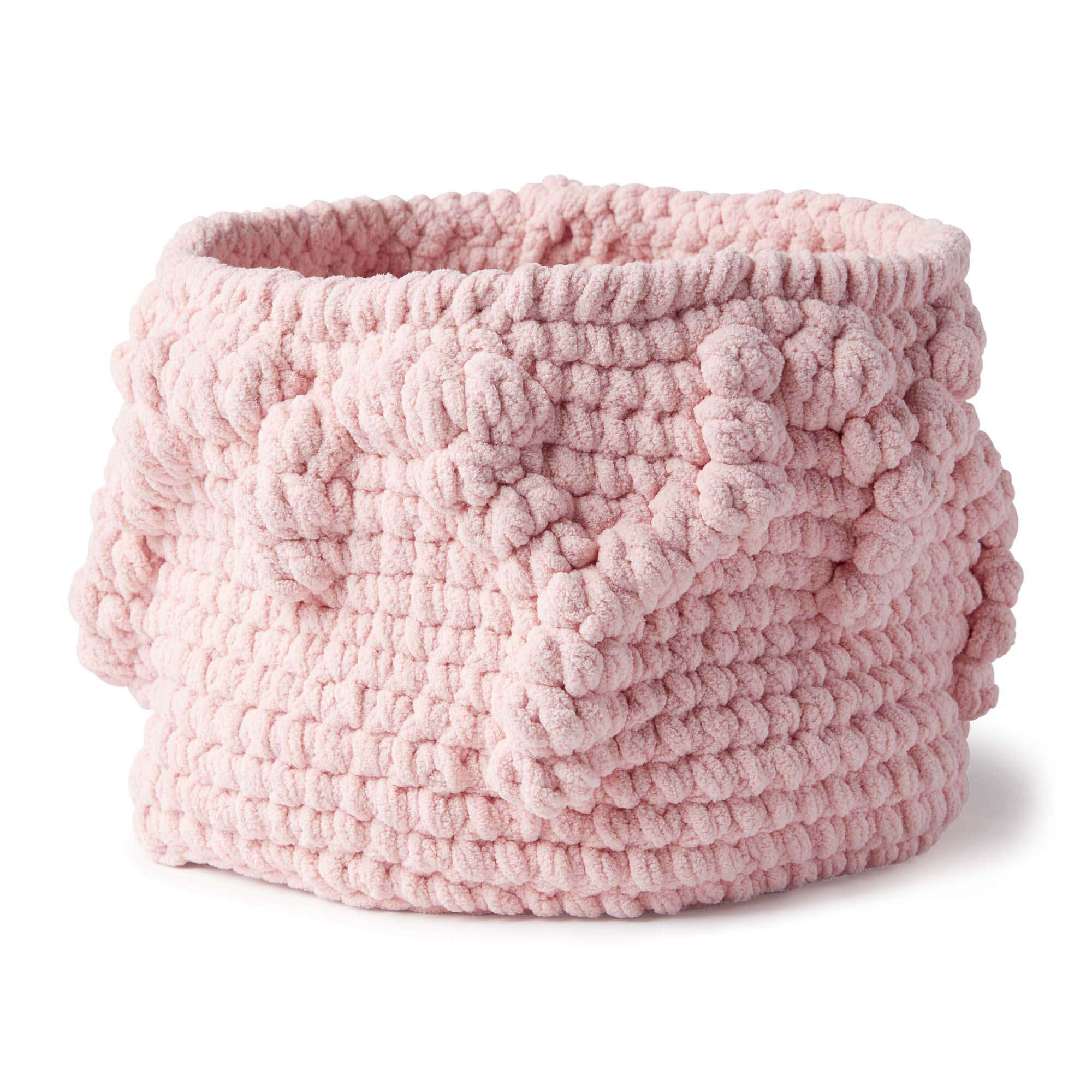 Bernat Crochet Bobble Border Basket (Digital Download)