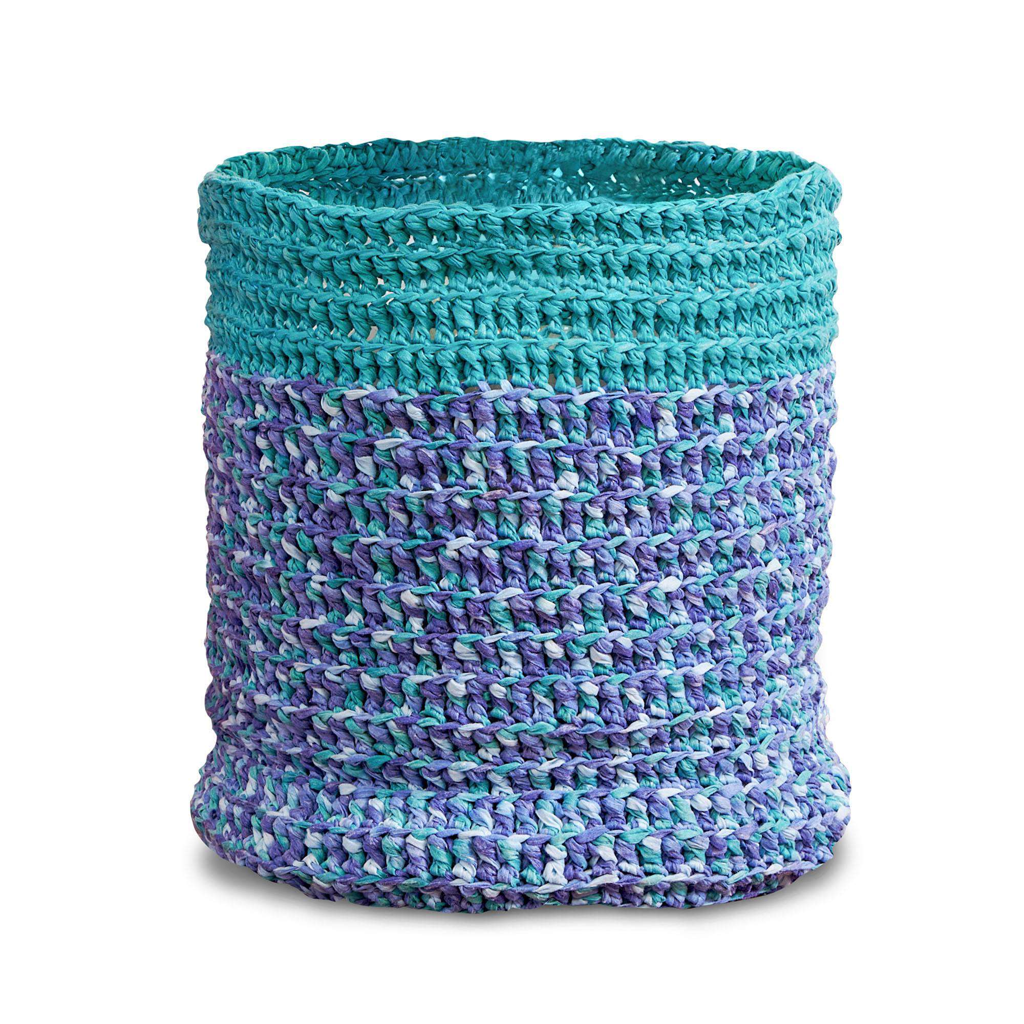Bernat Crochet Large Plant Pot Basket (Digital Download)