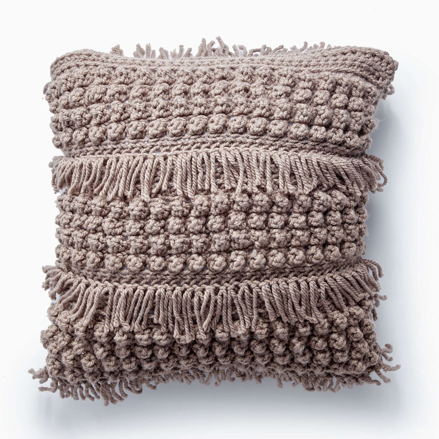 Bernat Tassel and Texture Crochet Pillow (Digital Download)