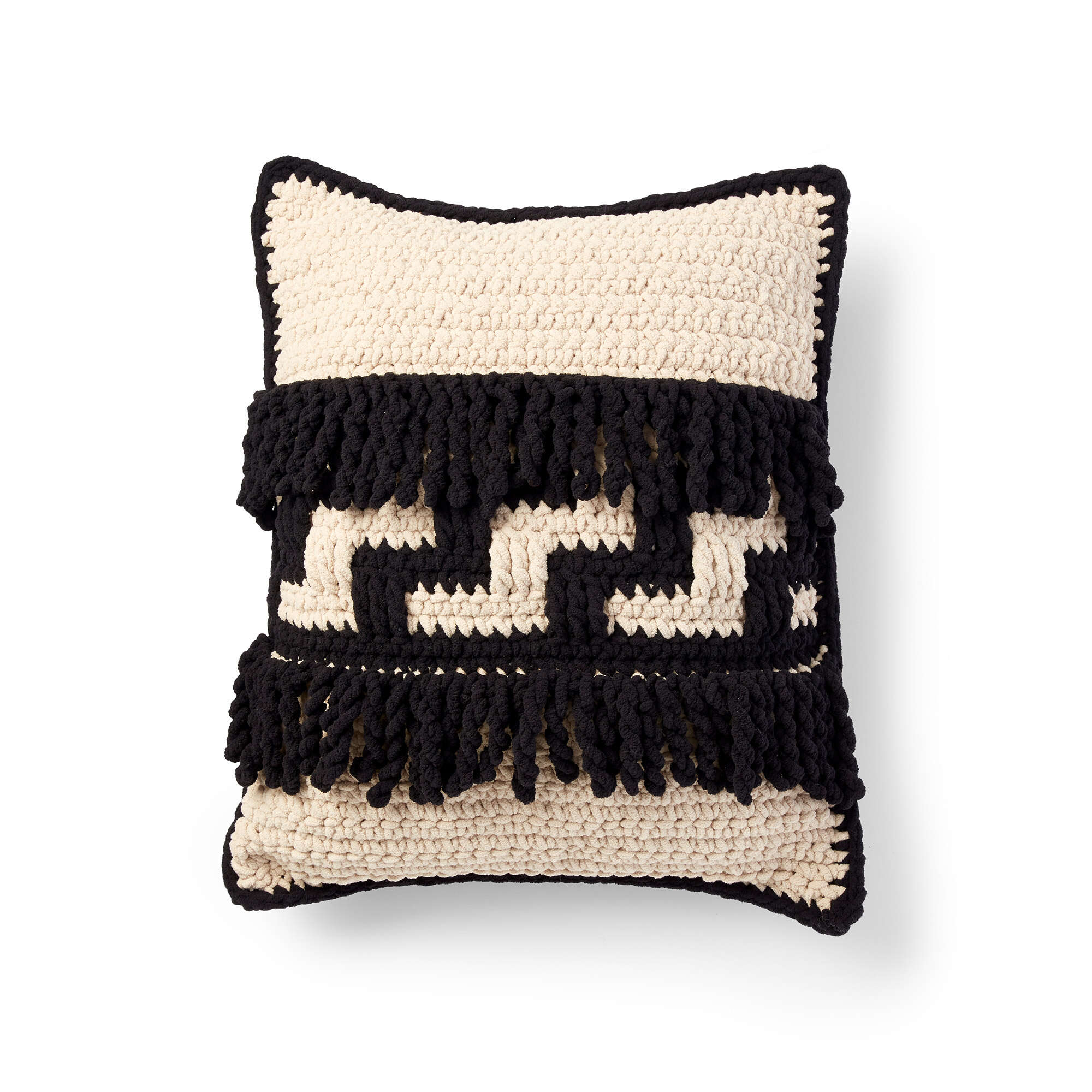 Bernat Graphic Step Crochet Pillow (Digital Download)