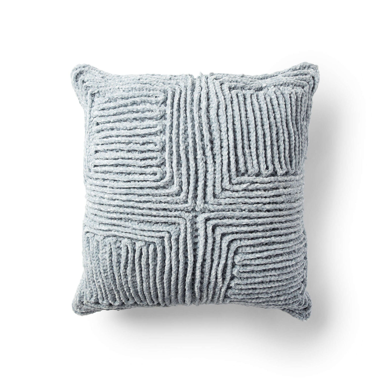 Bernat Swirling Textures Crochet Pillow (Digital Download)