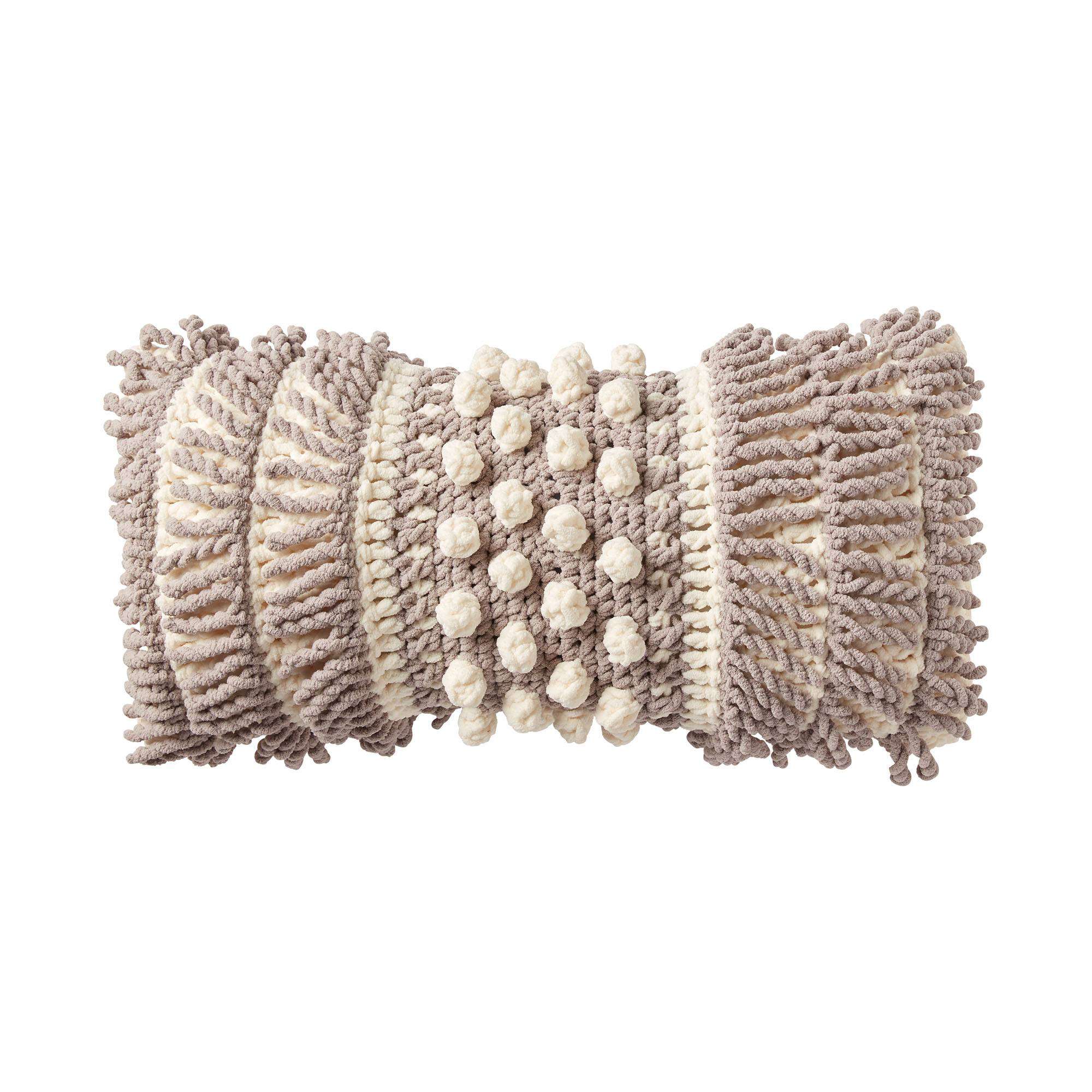 Bernat Fringed Crochet Pillow (Digital Download)