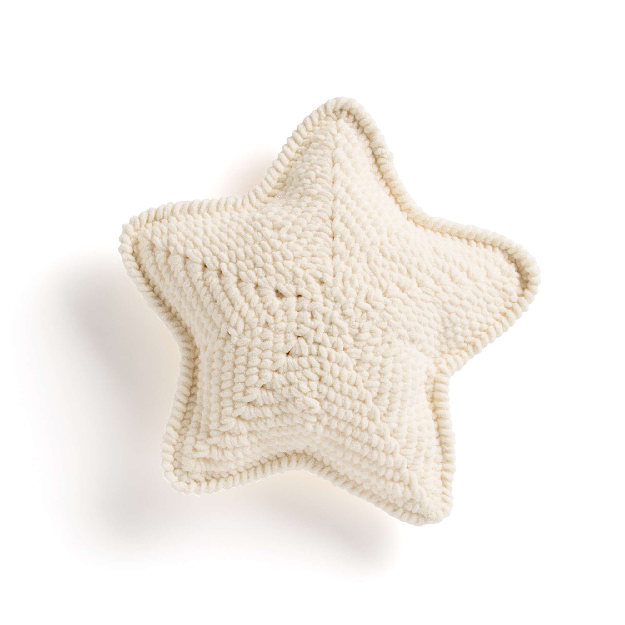 Bernat Crochet Lucky Star Pillow (Digital Download)