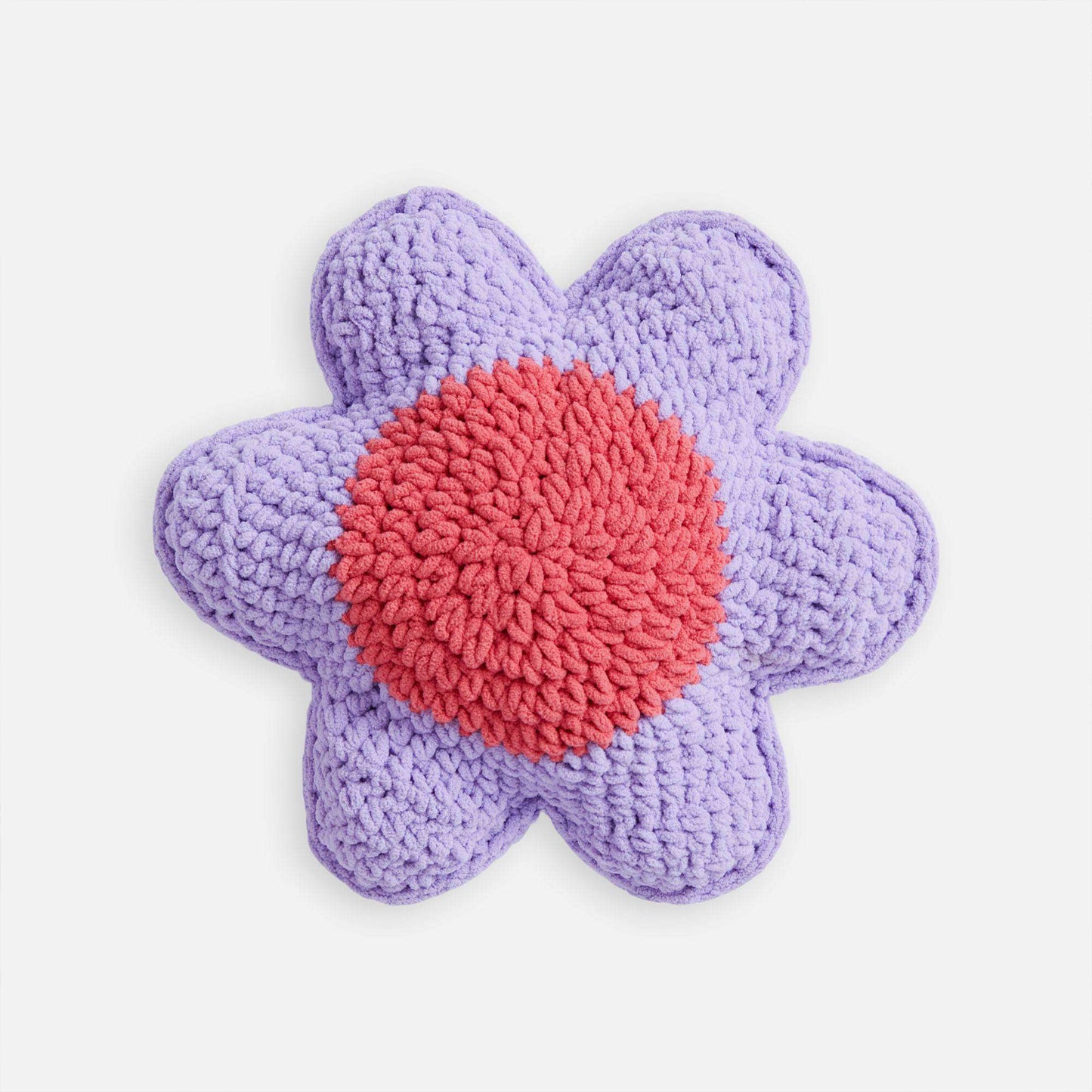 Bernat Crochet Flower Pillows (Digital Download)