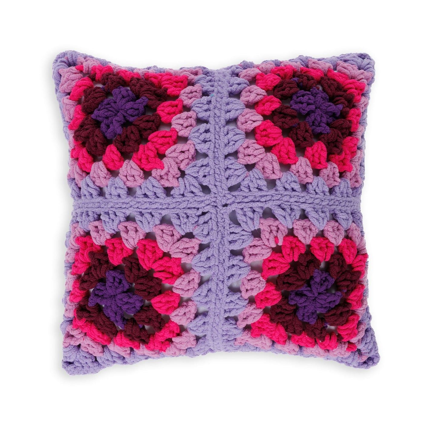Bernat Perfectly Plush Crochet Pillow (Digital Download)