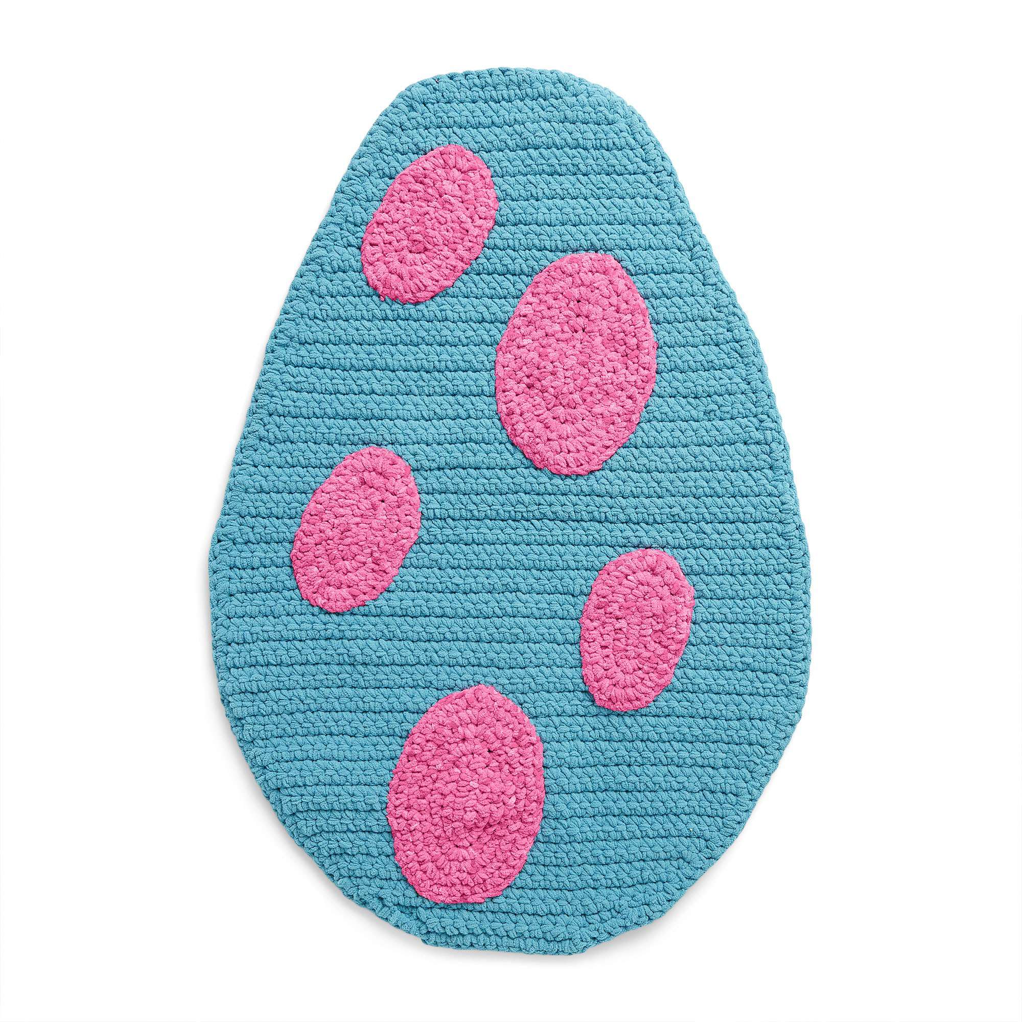 Bernat Crochet Dino Egg Rug (Digital Download)
