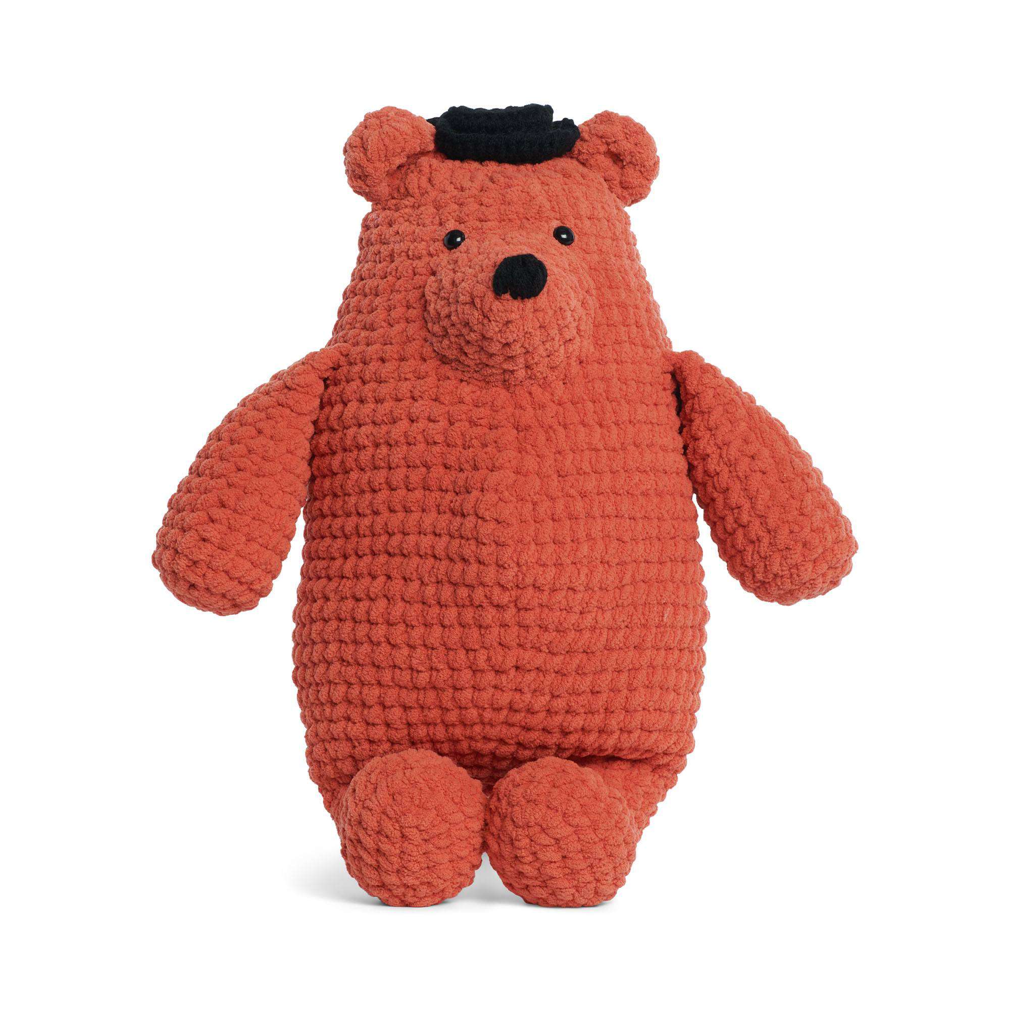 Bernat Big Crochet Bear In a Tiny Hat (Digital Download)