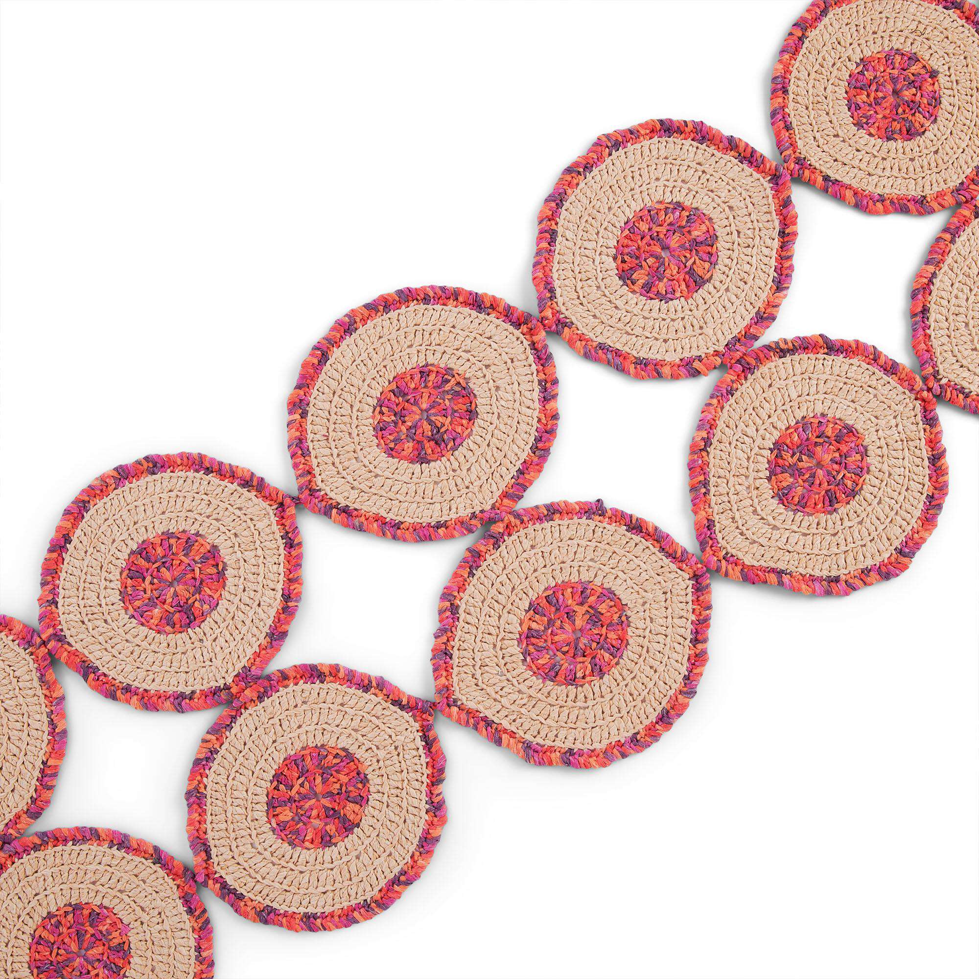 Bernat Round & Round Crochet Table Runner (Digital Download)