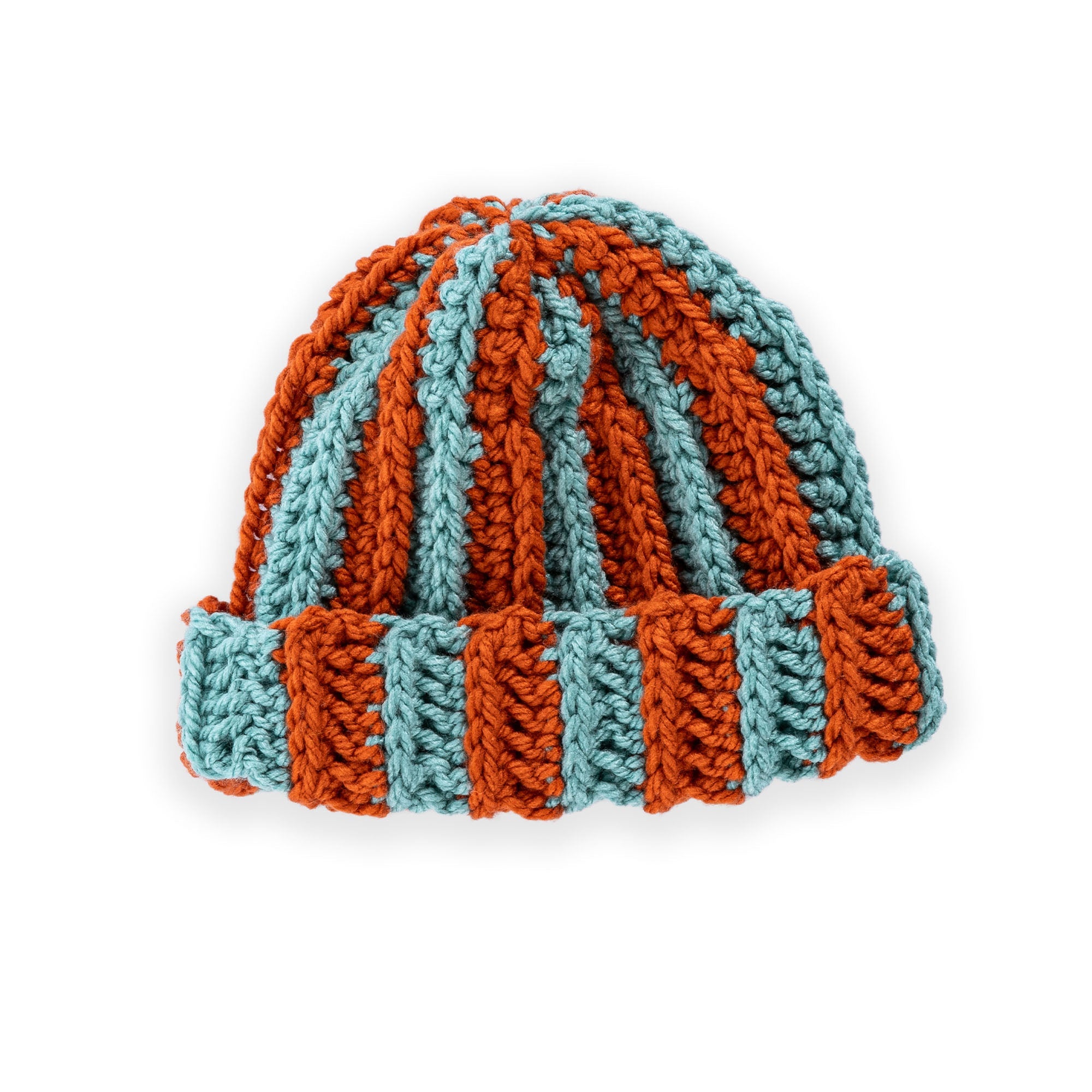 Bernat Rad Stripes Crochet Hat (Digital Download)