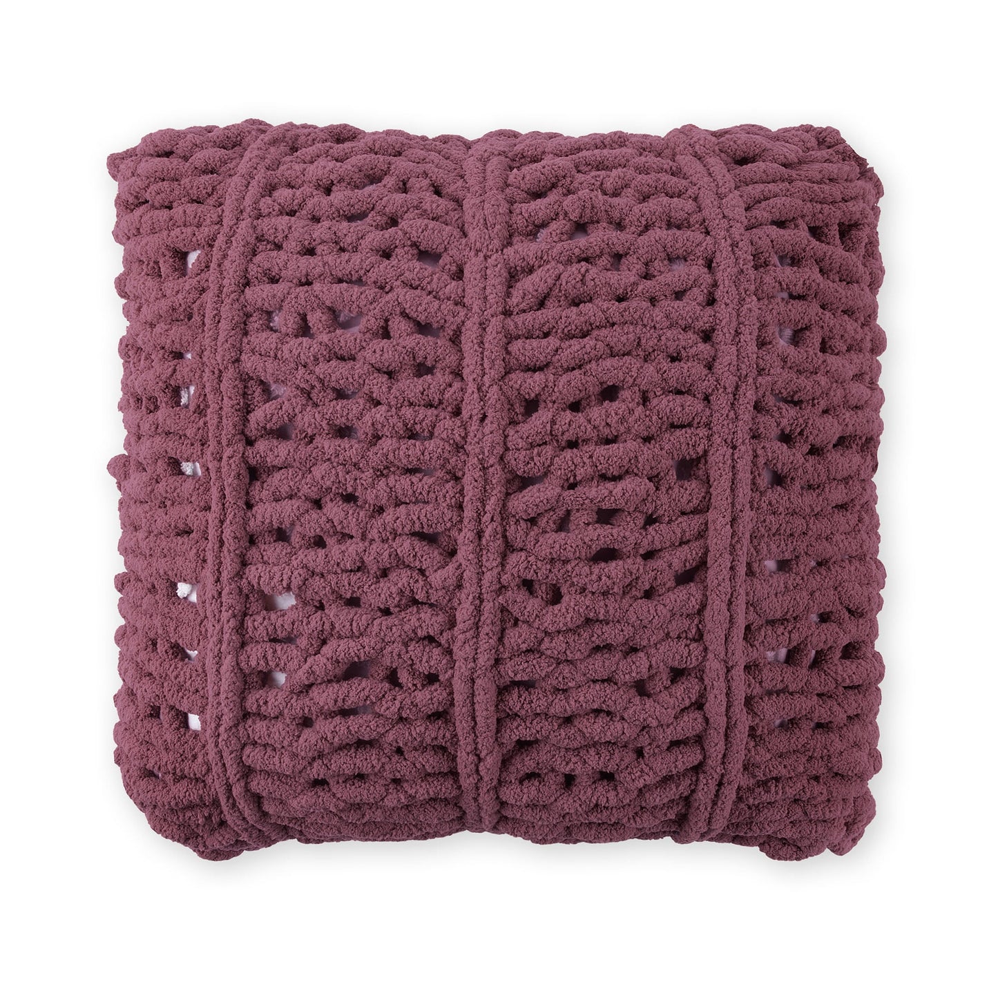 Bernat Between the Lines Finger Knit Pillow (Digital Download)
