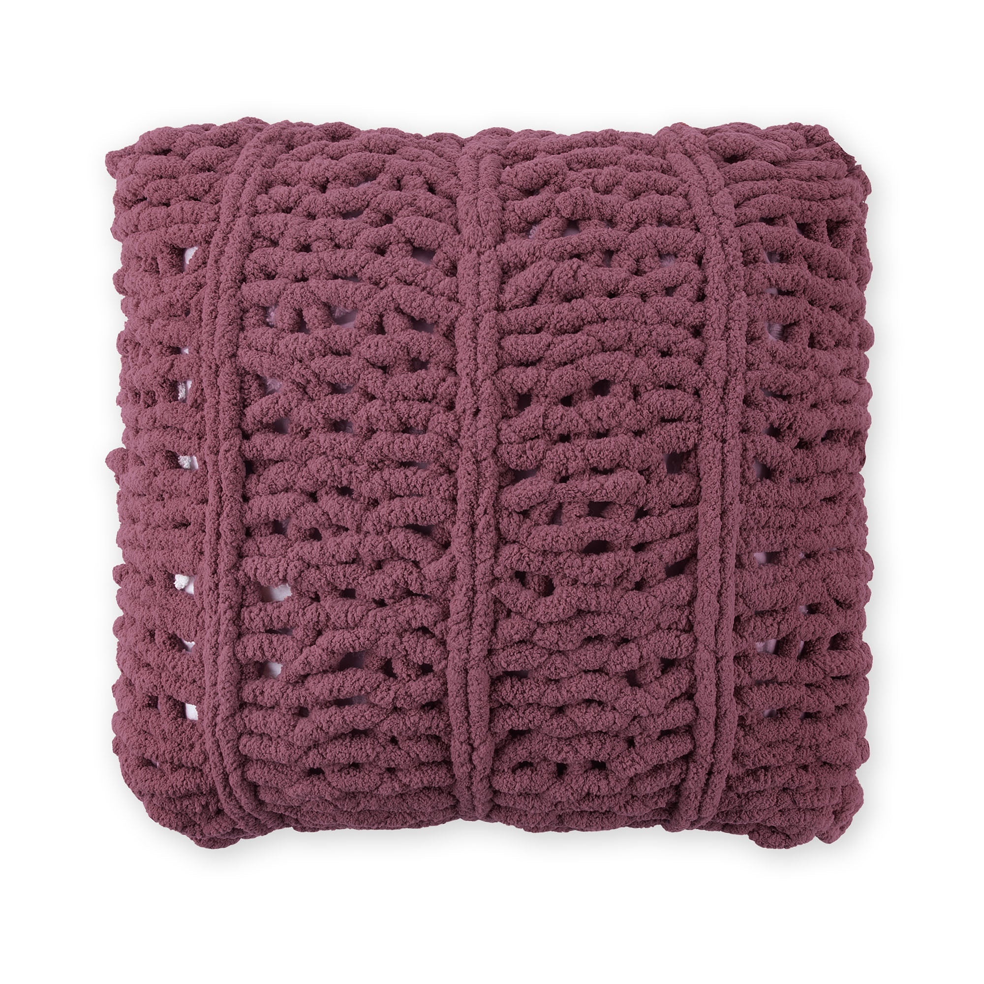 Bernat Between the Lines Finger Knit Pillow (Digital Download)