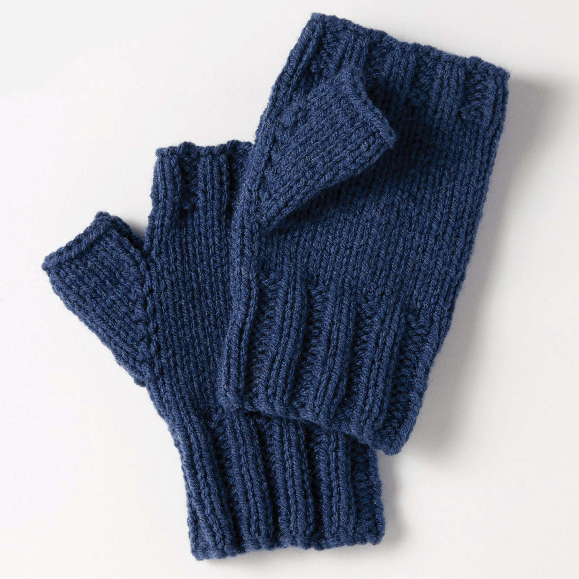 Bernat Knit Fingerless Gloves (Digital Download)