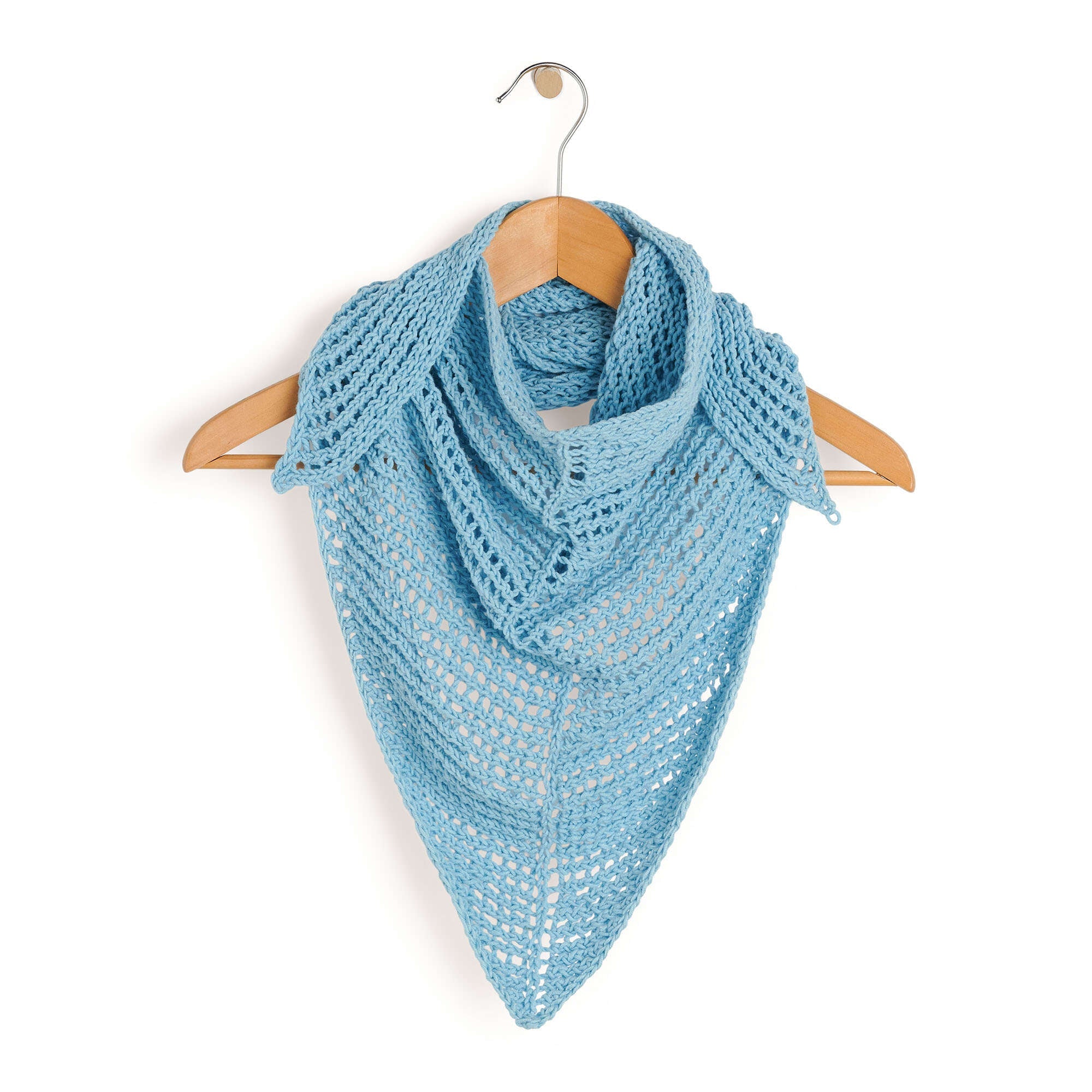 Bernat Light and Airy Knit Shawl (Digital Download)