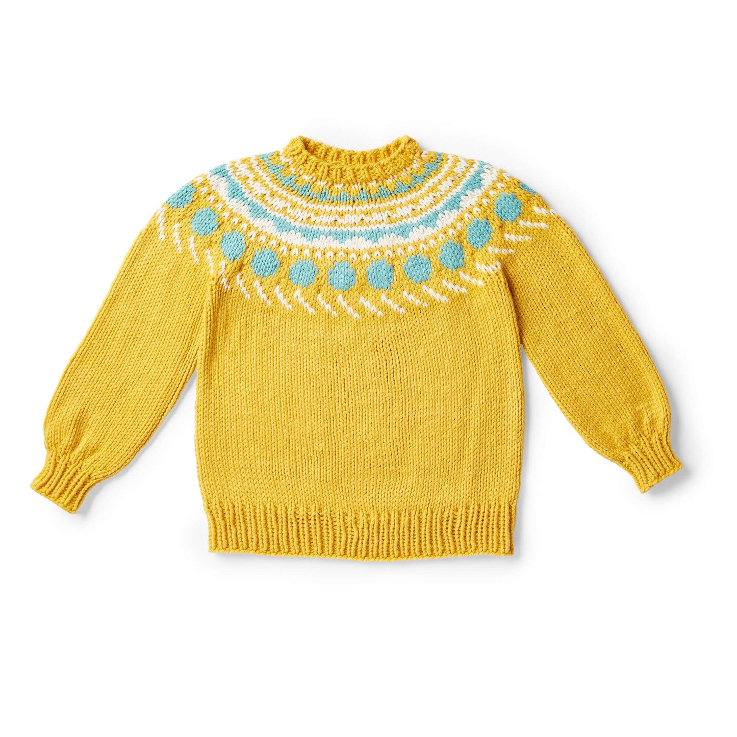 Bernat Circle Around Knit Pullover (Digital Download)