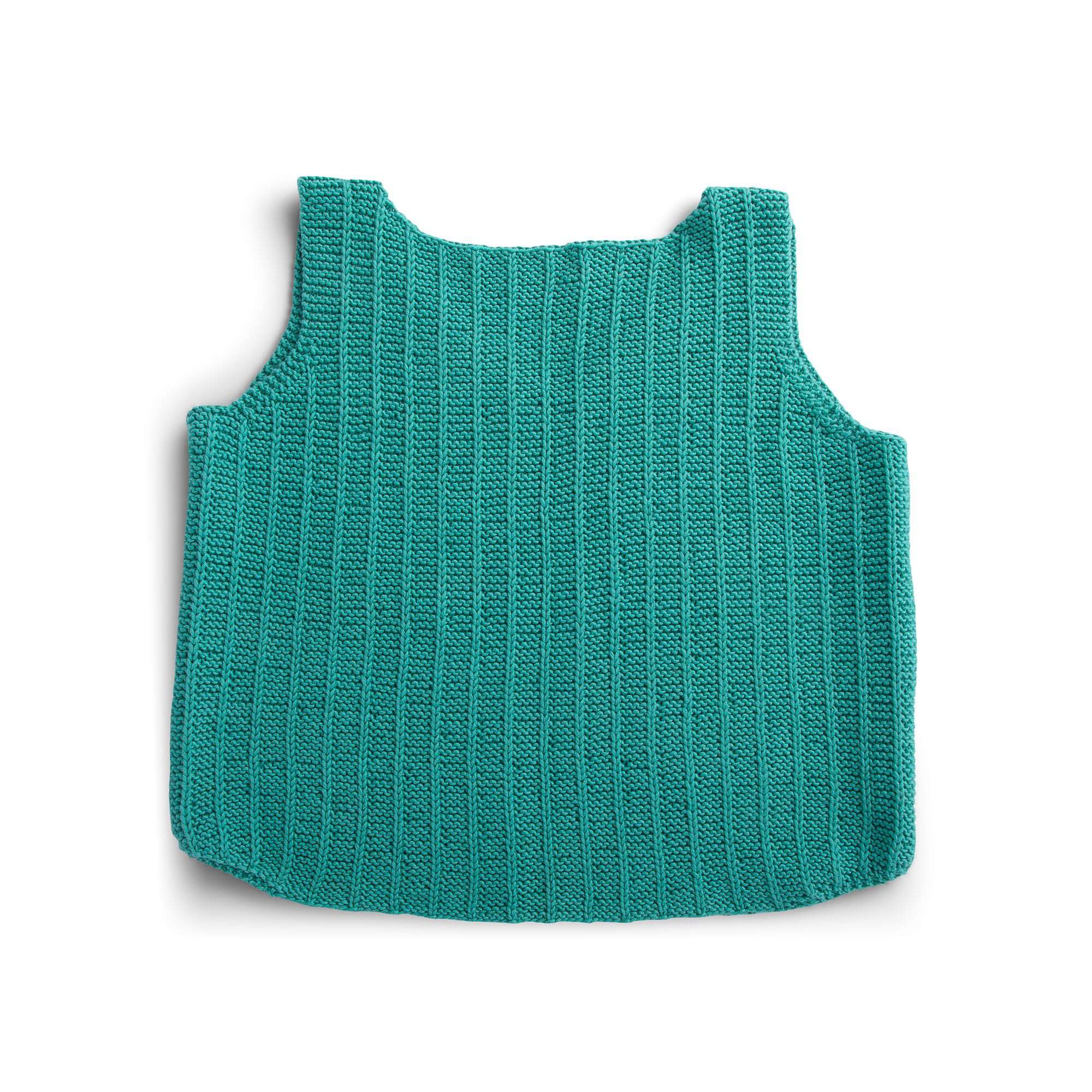 Bernat Knit Summer Vertical Ridges Tank Top (Digital Download)