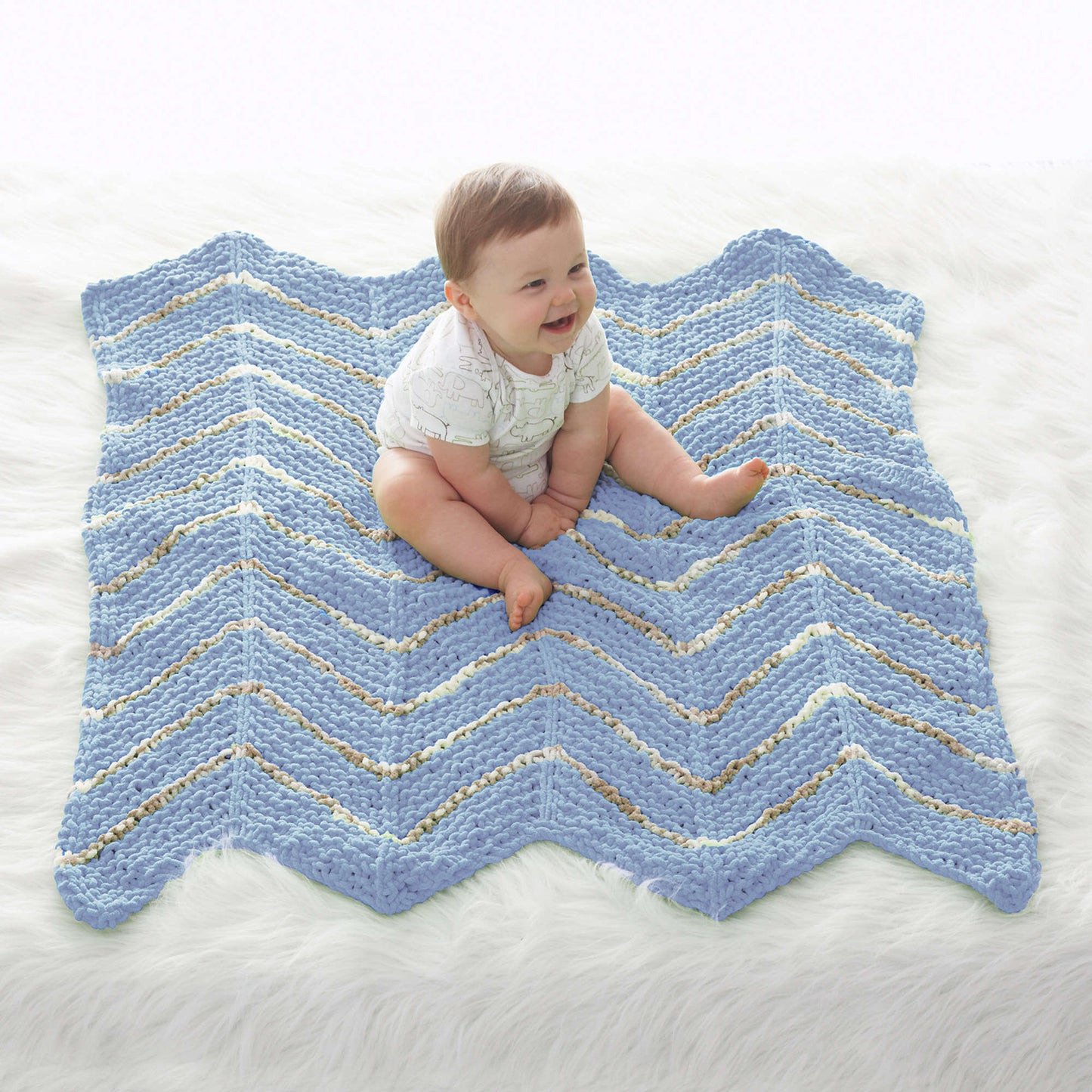 Bernat Knit Smooth Sailing Baby Waves (Digital Download)
