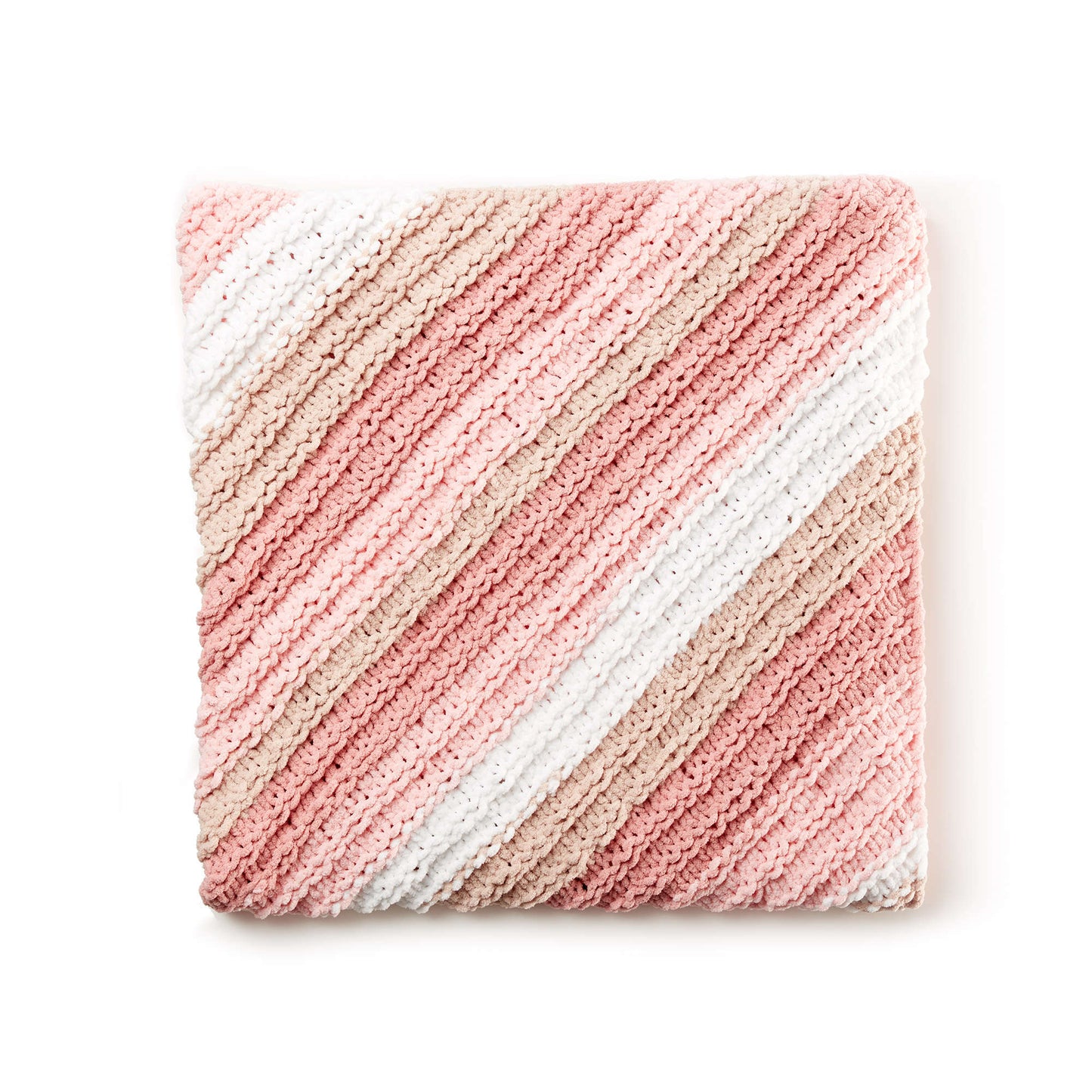 Bernat Kiddie Korners Knit Blankie (Digital Download)