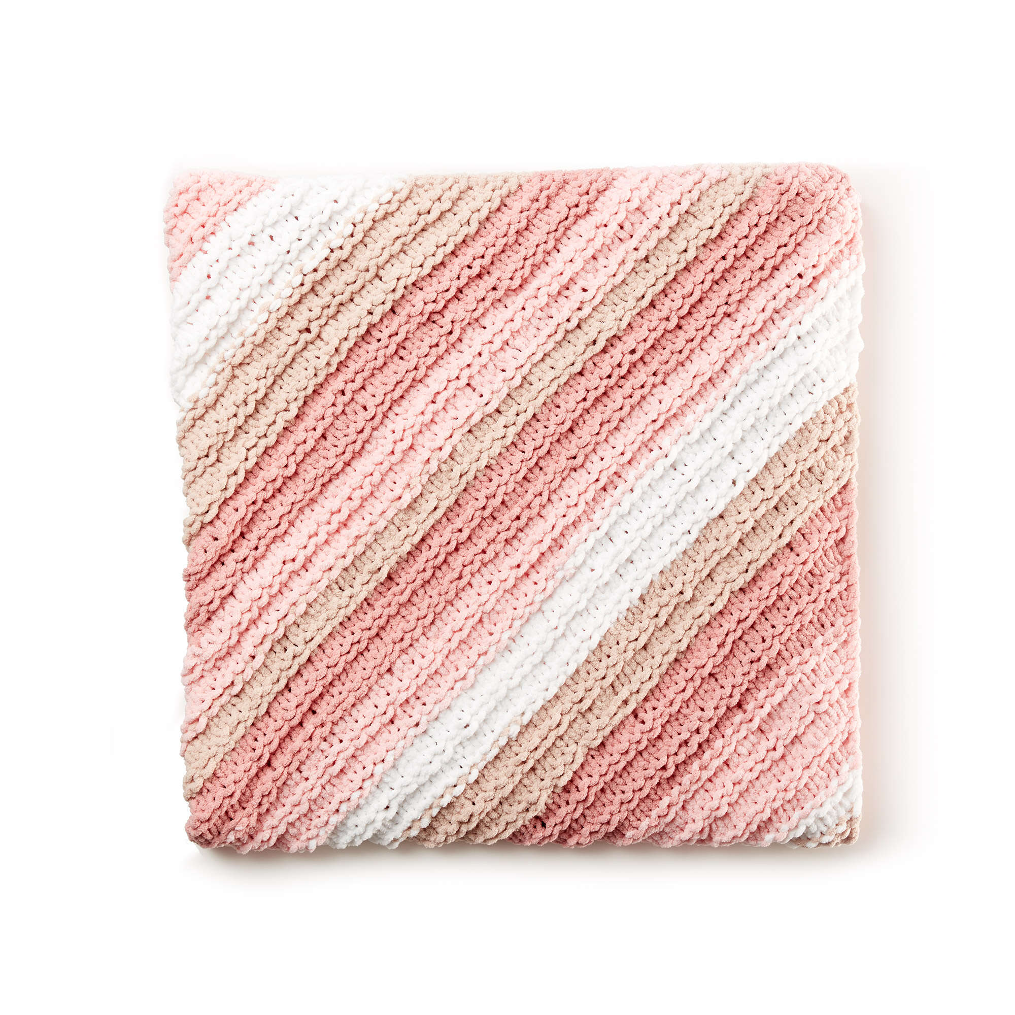 Bernat Kiddie Korners Knit Blankie (Digital Download)