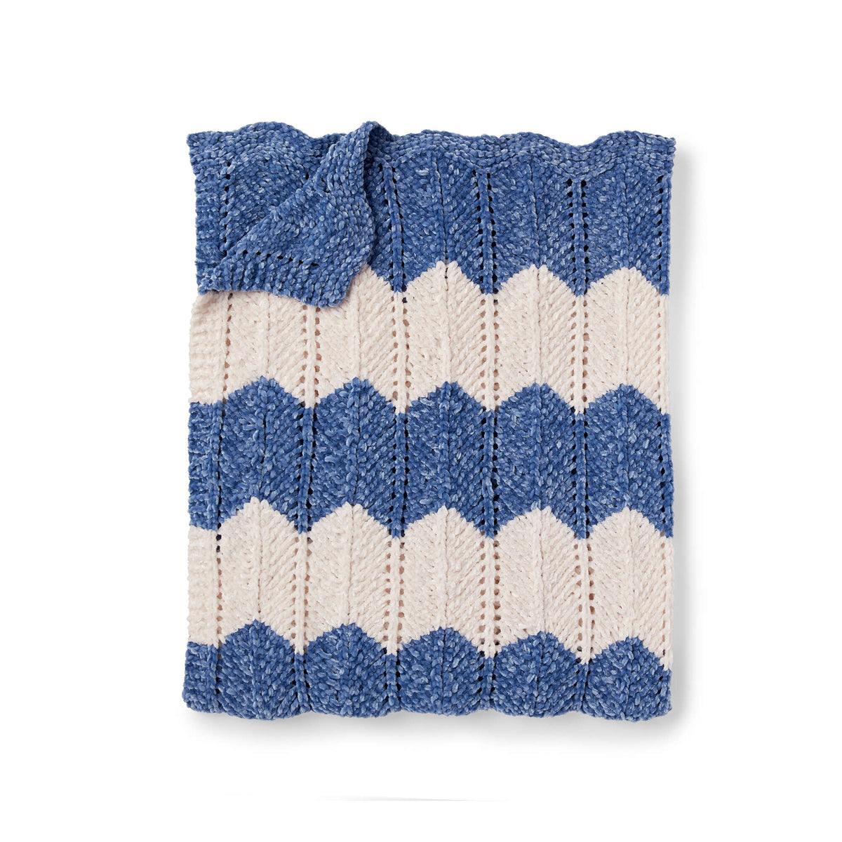 Bernat Knit Waves Blanket (Digital Download)
