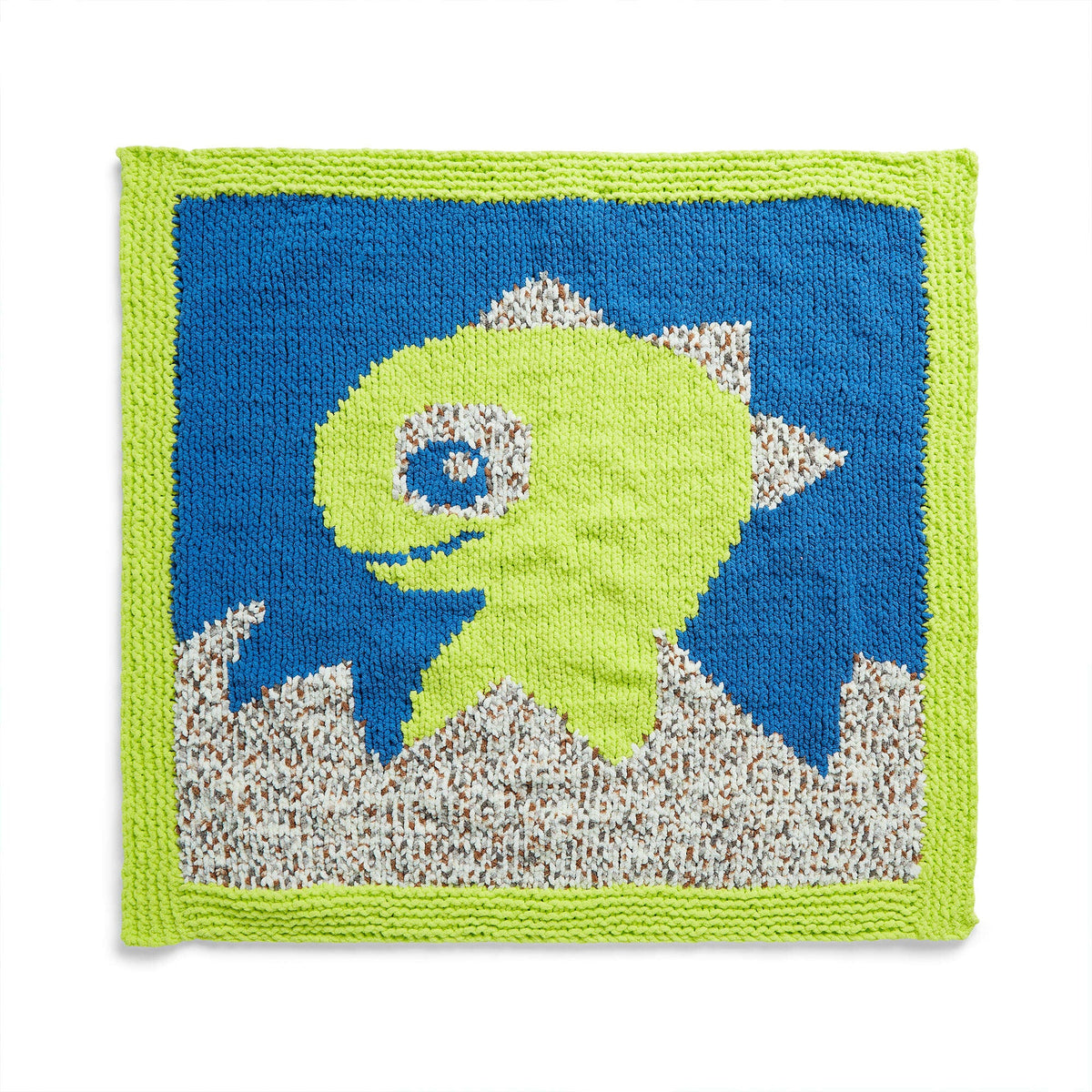 Bernat Knit Dino Hatch Blanket (Digital Download)