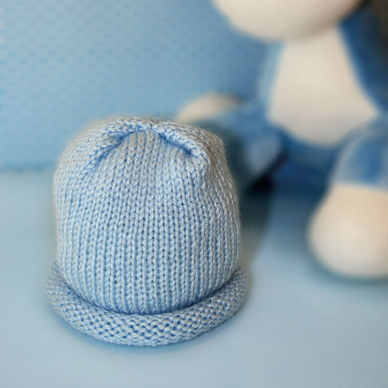 Bernat Knit Preemie Hat (Digital Download)