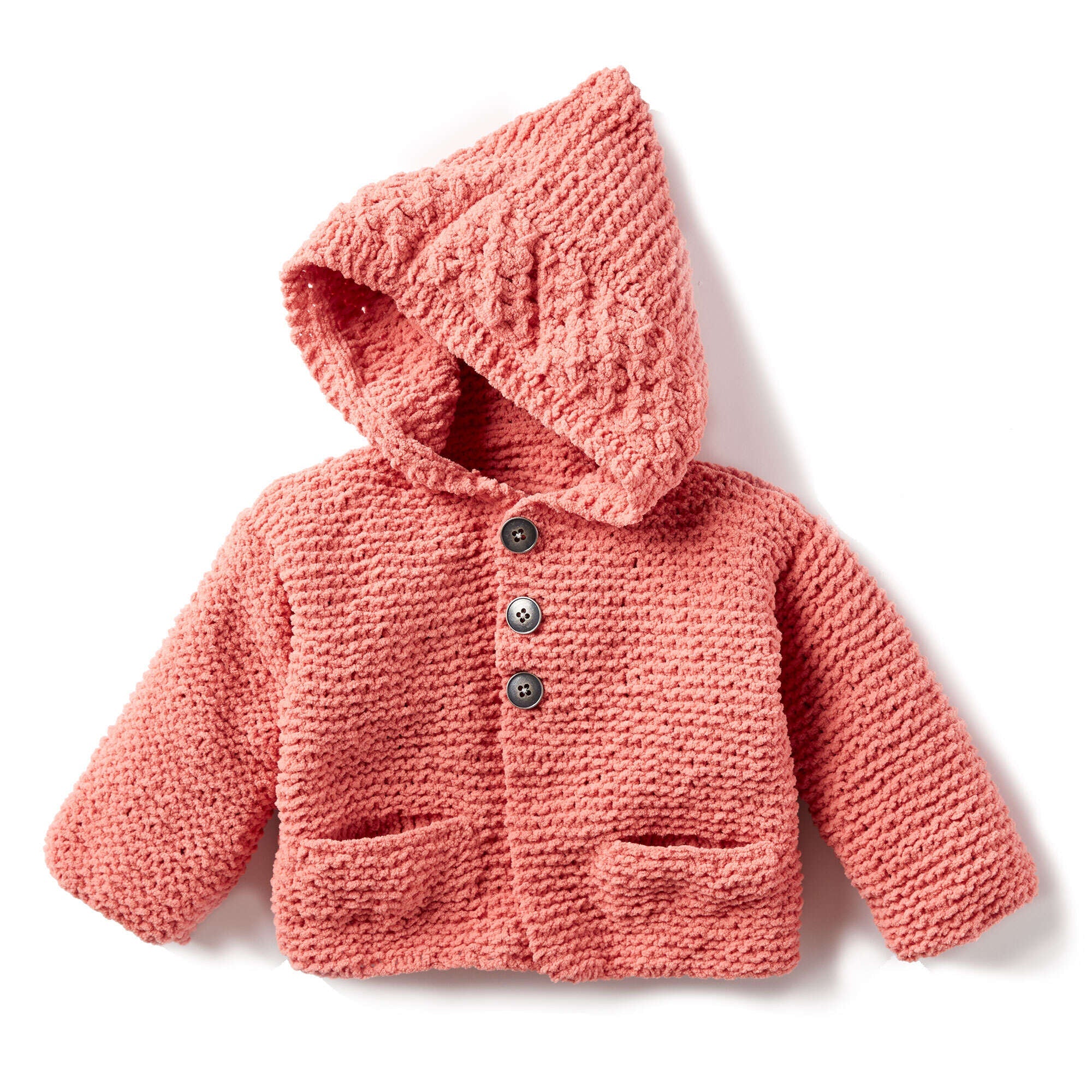 Bernat In the Details Knit Hoodie (Digital Download)