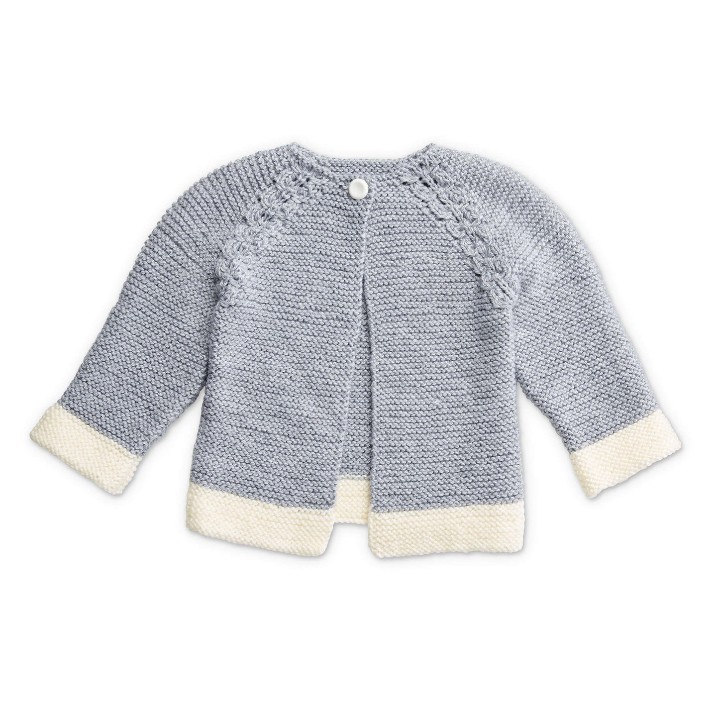 Bernat Dipped Detail Knit Cardigan (Digital Download)