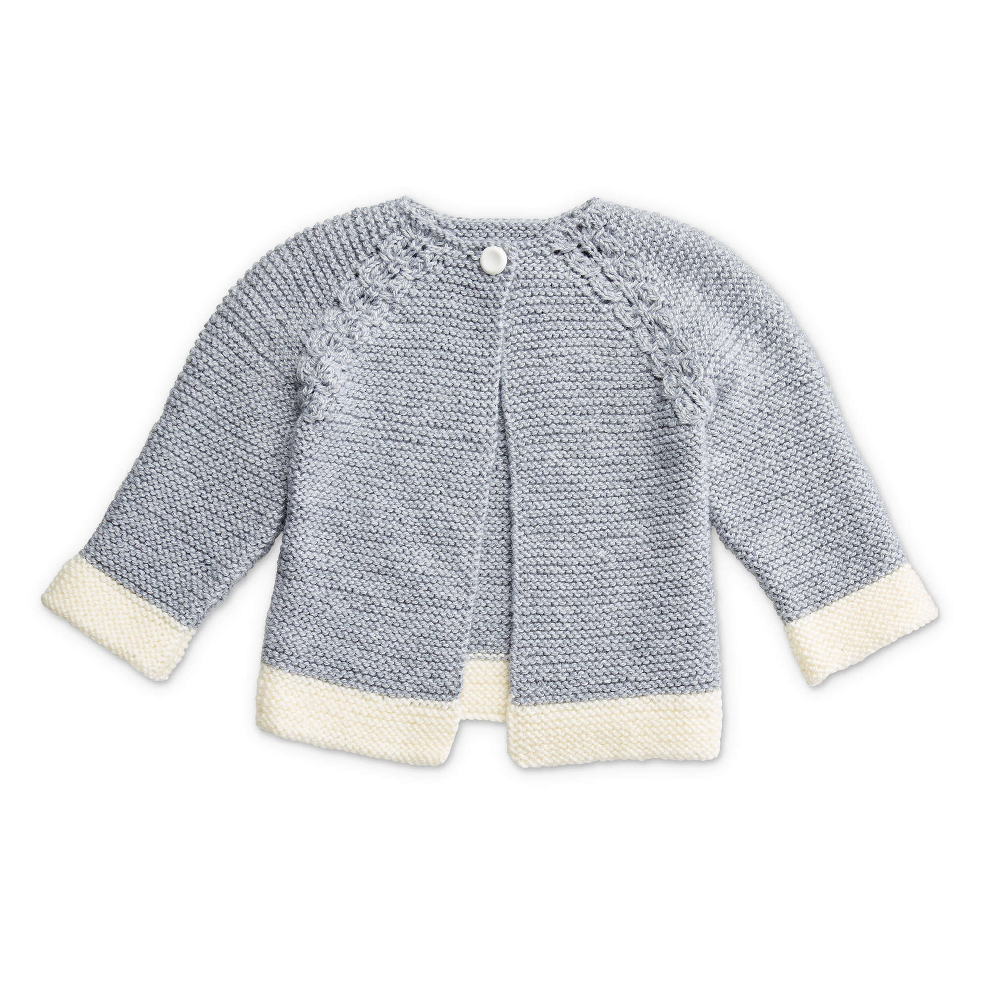 Bernat Dipped Detail Knit Cardigan (Digital Download)