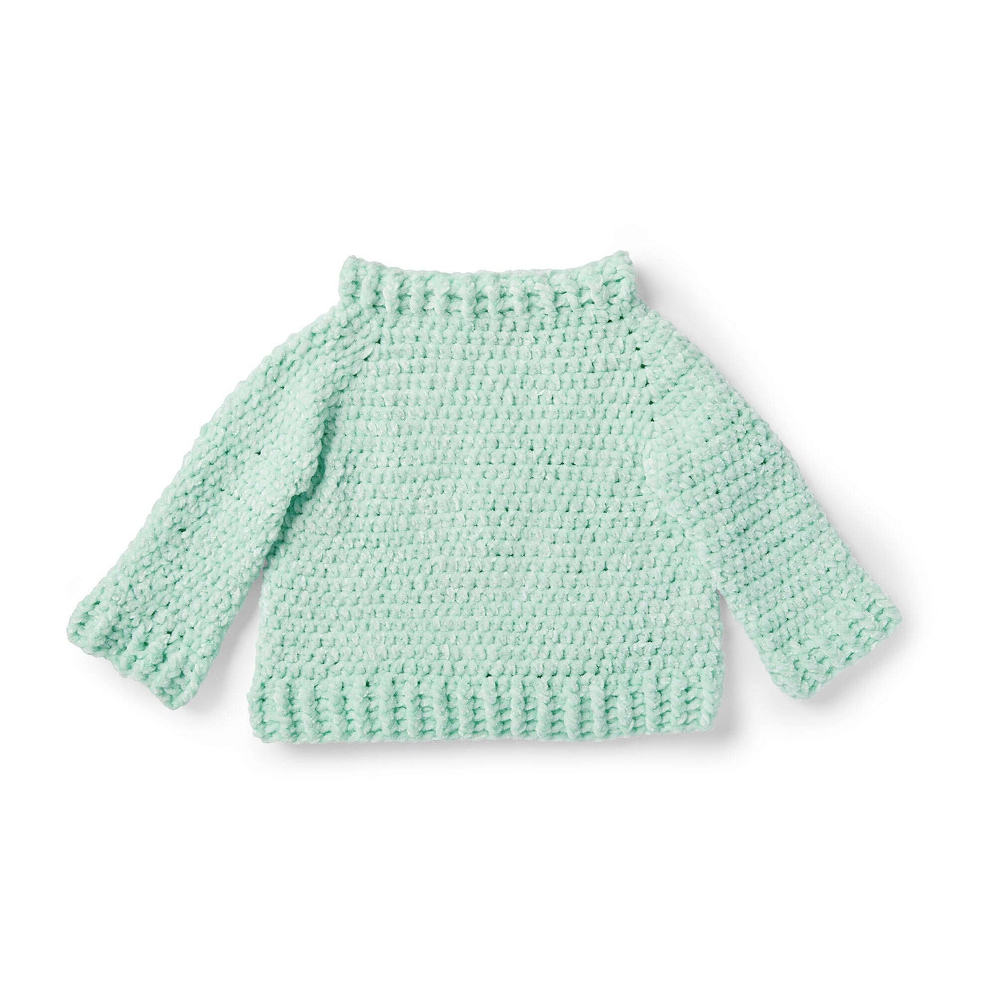 Bernat Crochet Velvet Sweater (Digital Download)