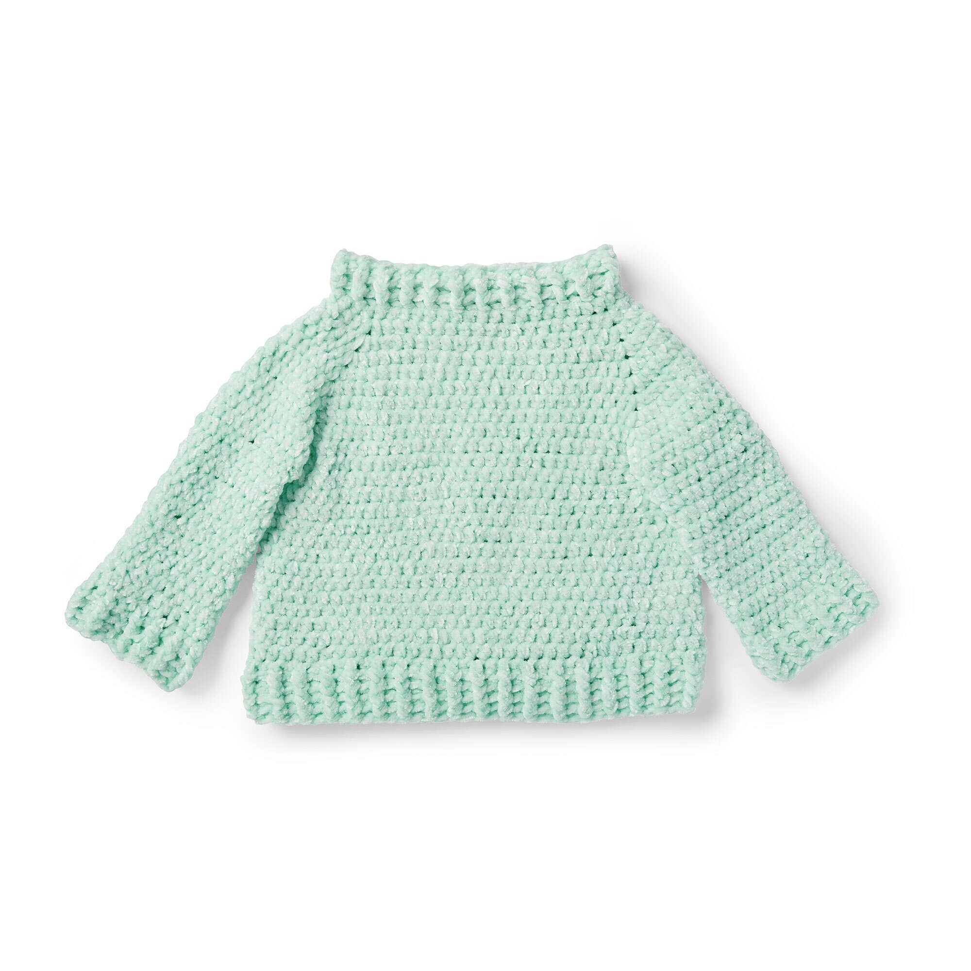 Bernat Crochet Velvet Sweater (Digital Download)