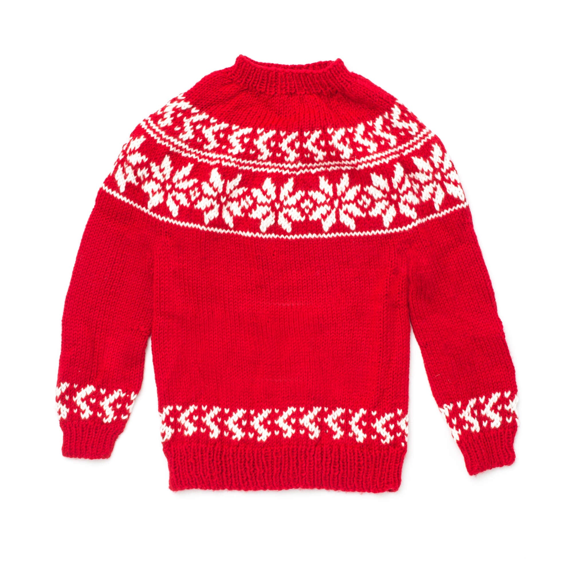 Bernat Knit Yuletide Yoke (Digital Download)