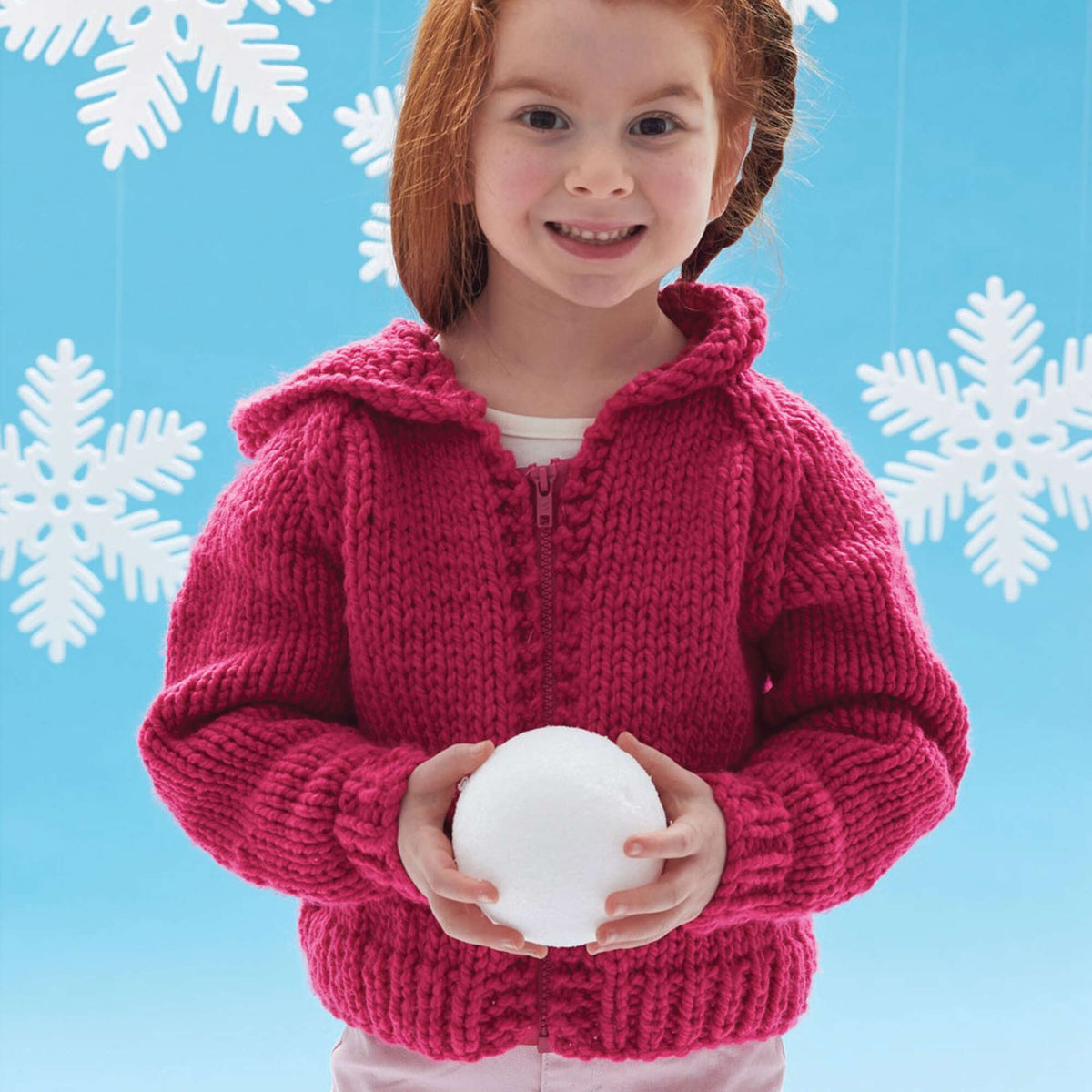 Bernat Knit Kid's Jacket (Digital Download)