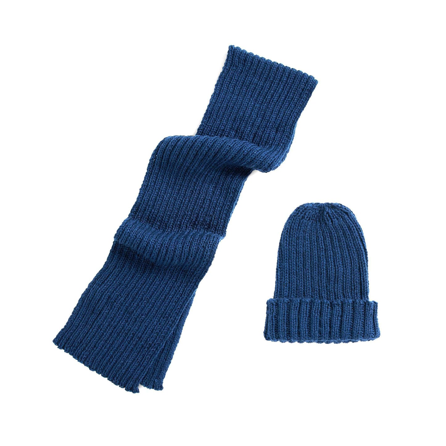 Bernat Knit Men's Basic Hat & Scarf Set (Digital Download)