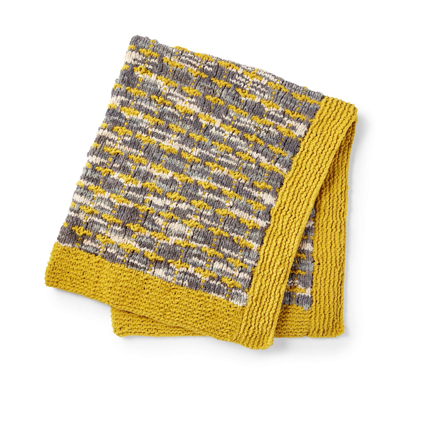 Bernat Gridline Knit Blanket (Digital Download)